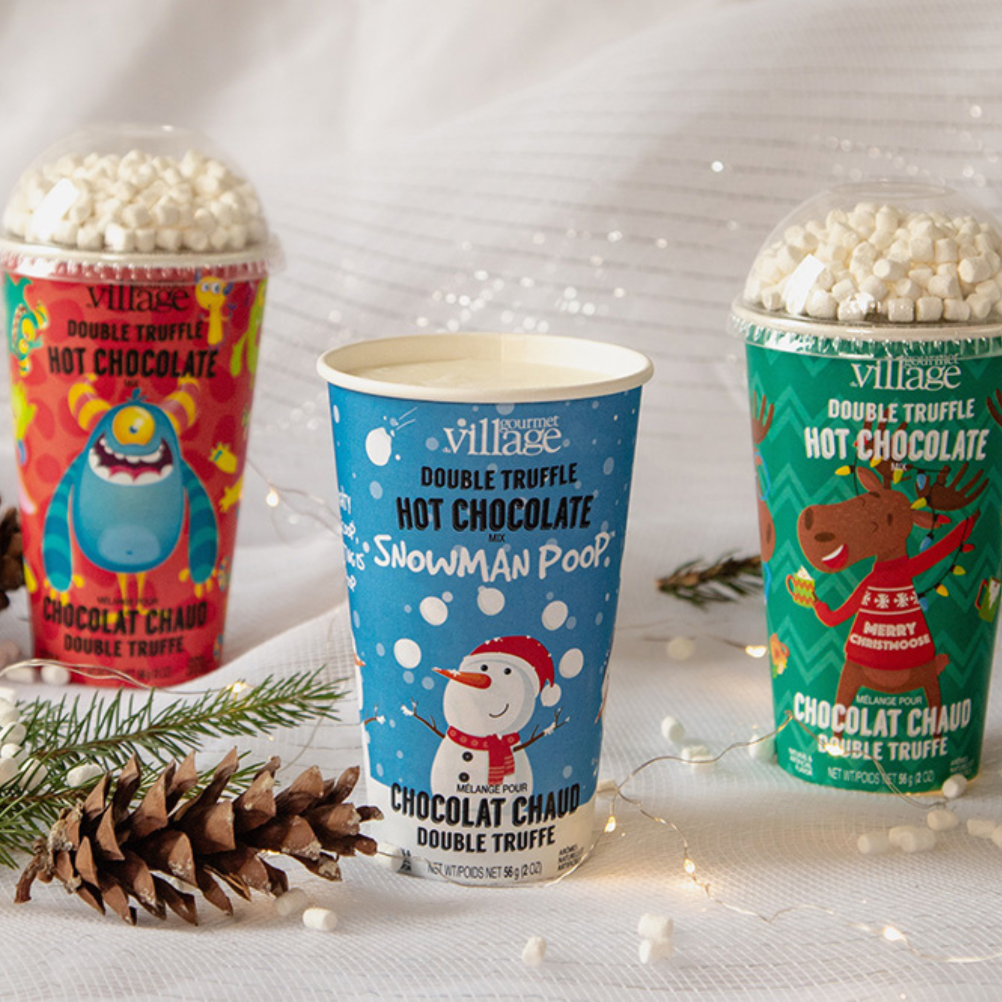 Gobelet de chocolat chaud ‘Snowman Poop’