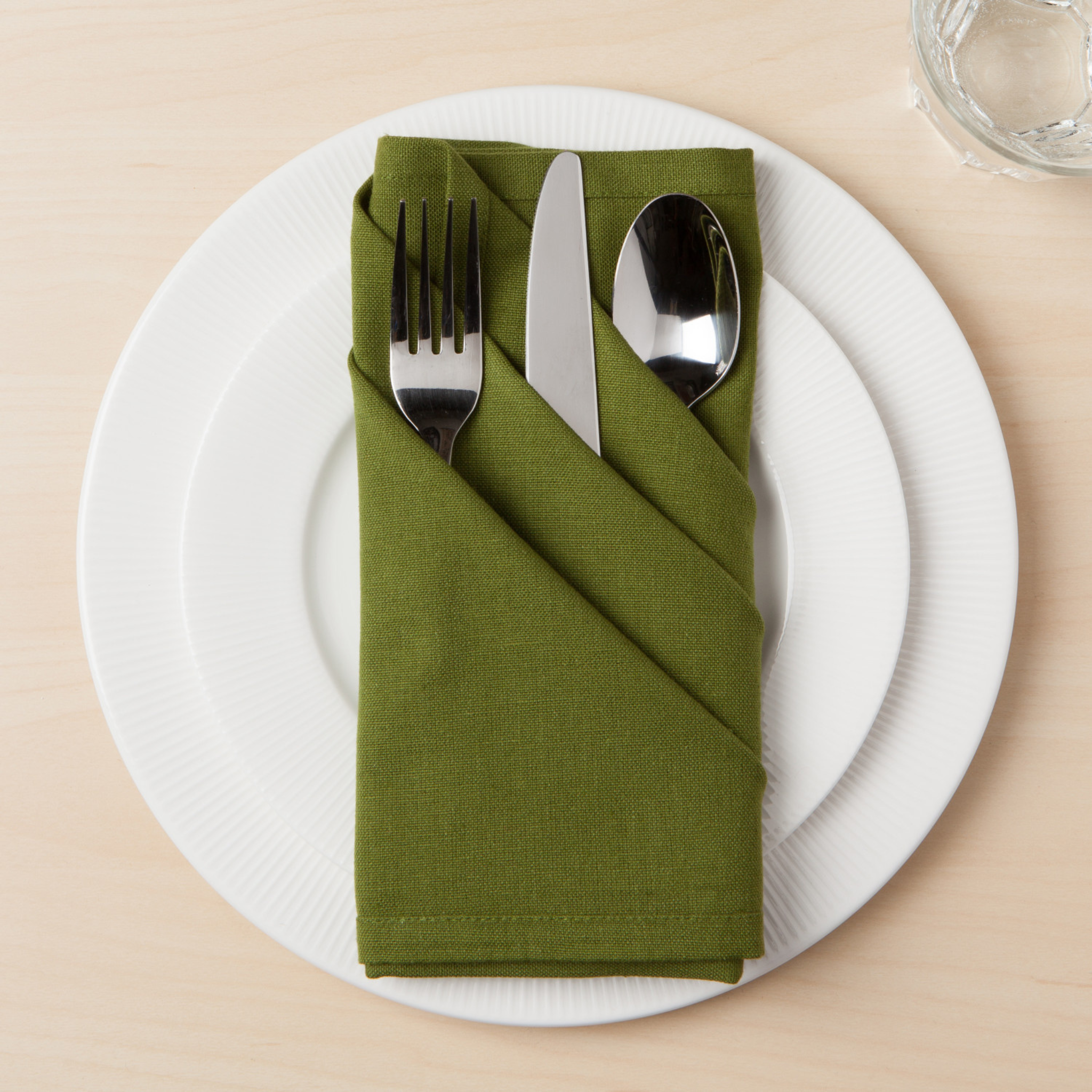 Set of 4 Fir Green Napkins – Now Designs