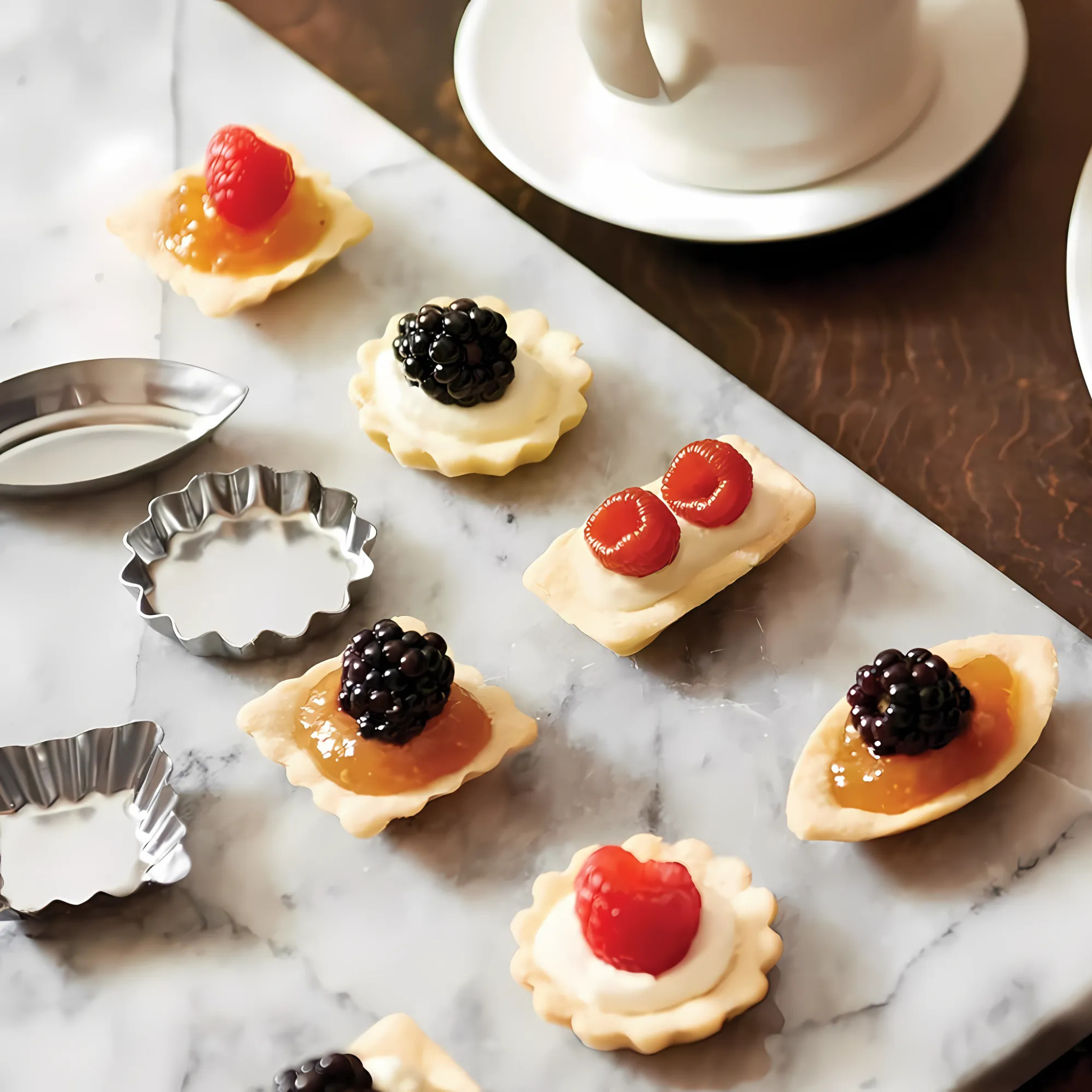 Ensemble de 36 moules à tartelettes - Fox Run