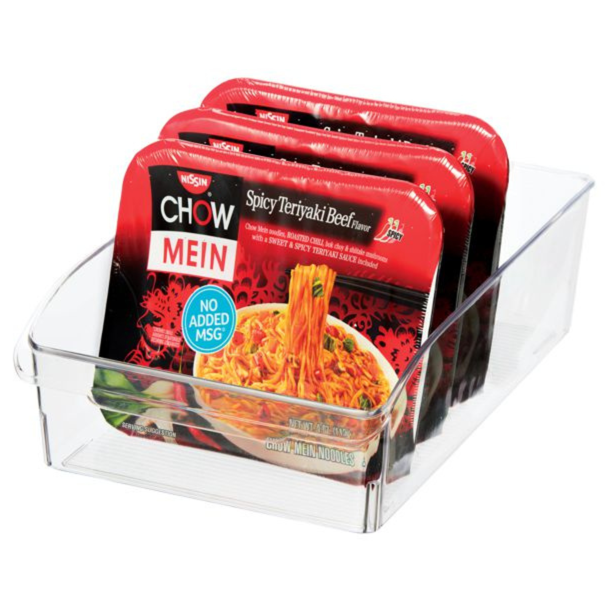 Clear storage bin 30 x 19.6 cm – Oggi