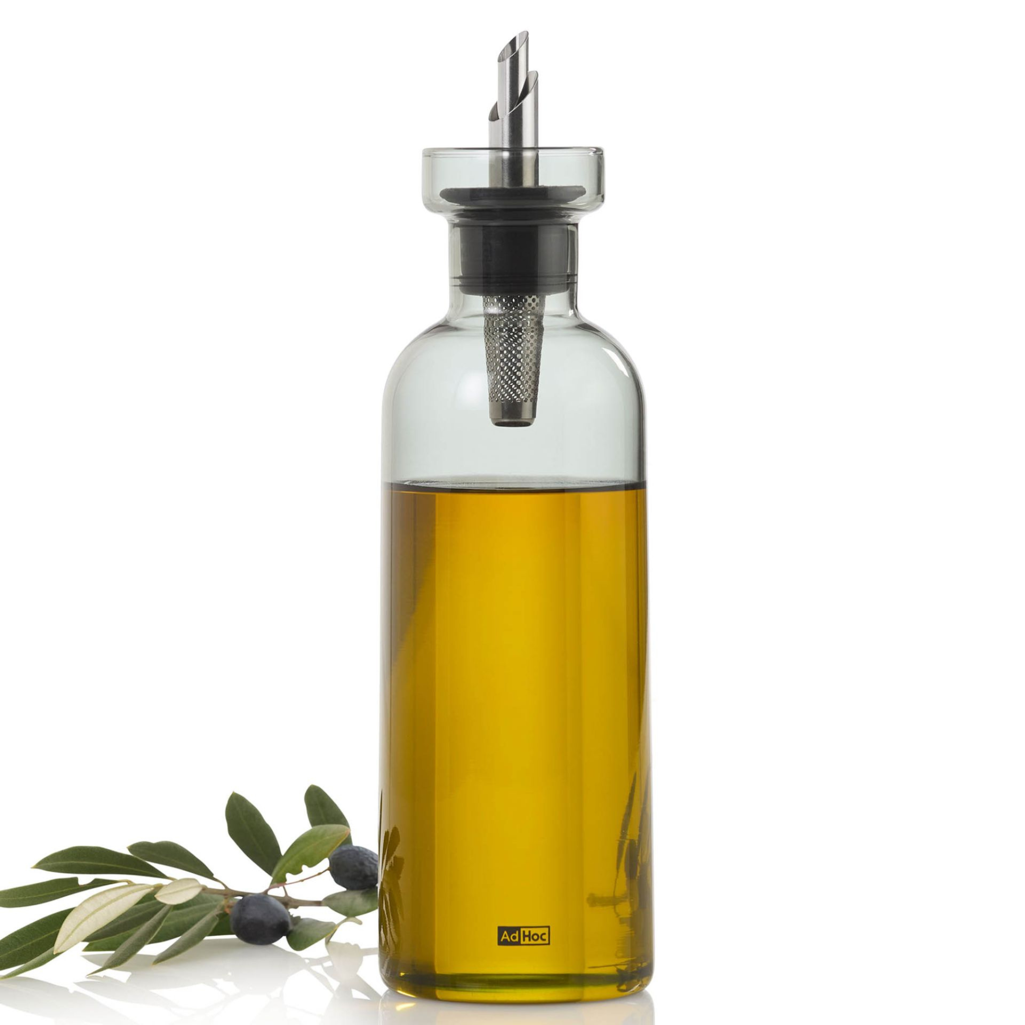Huilier en verre gris Aroma 500 ml - AdHoc