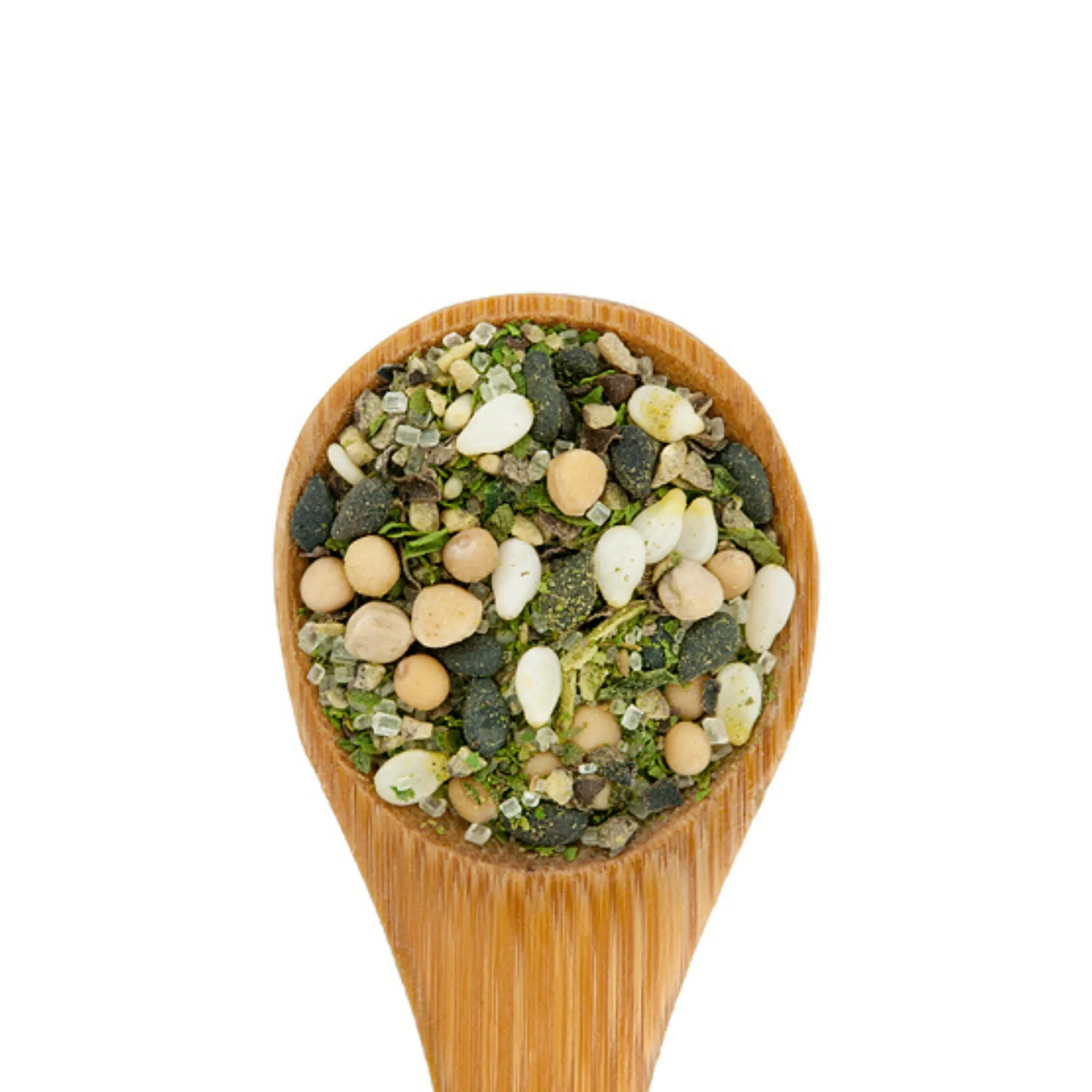 Pot d'assaisonnement pour poisson 70 g Les Soeurs en vrac sur fond blanc