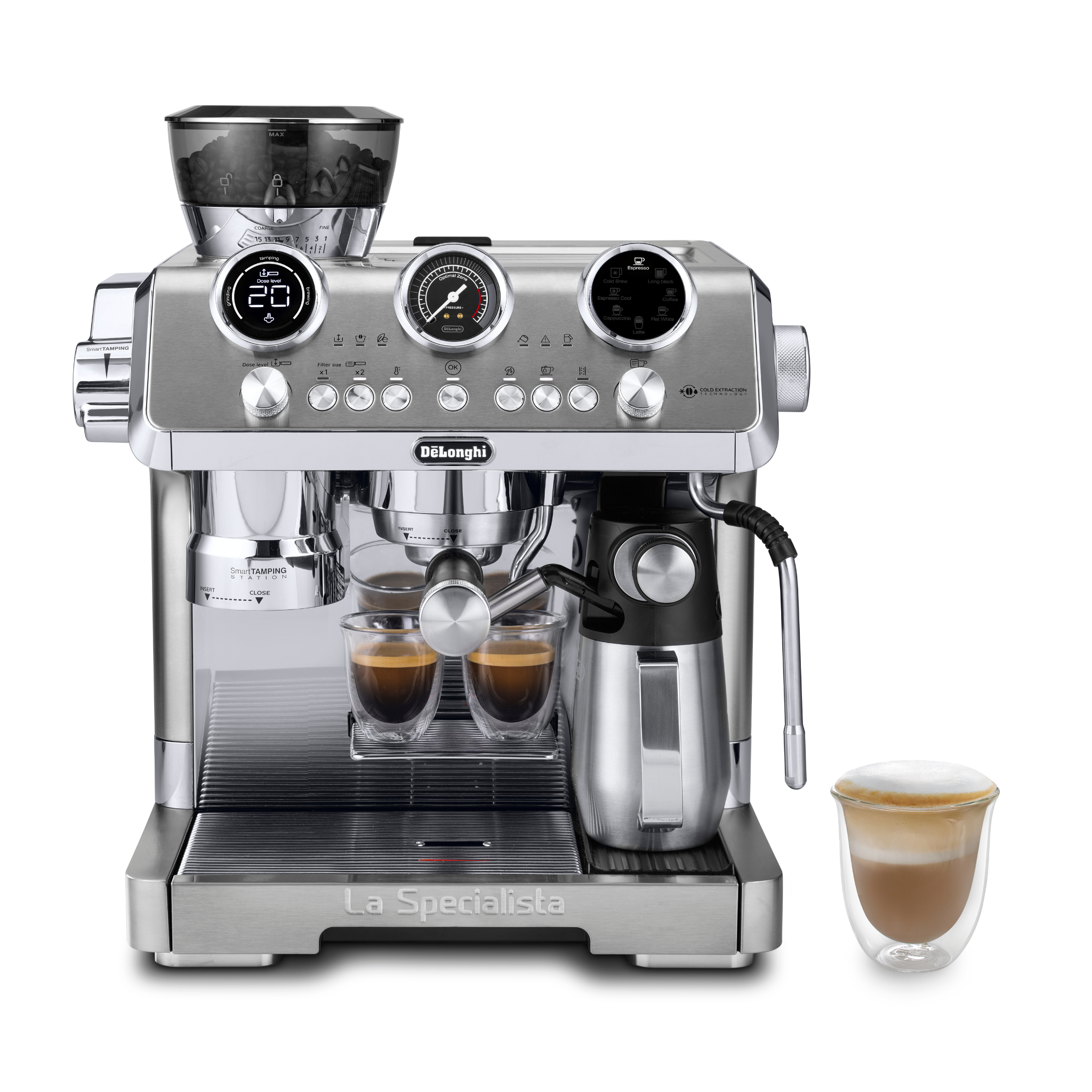 Machine à café manuelle La Specialista Maestro avec Cold Brew - De'Longhi De'Longhi