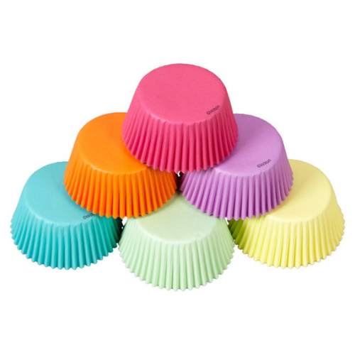 Ensemble de 150 moules à muffins pastel - Wilton