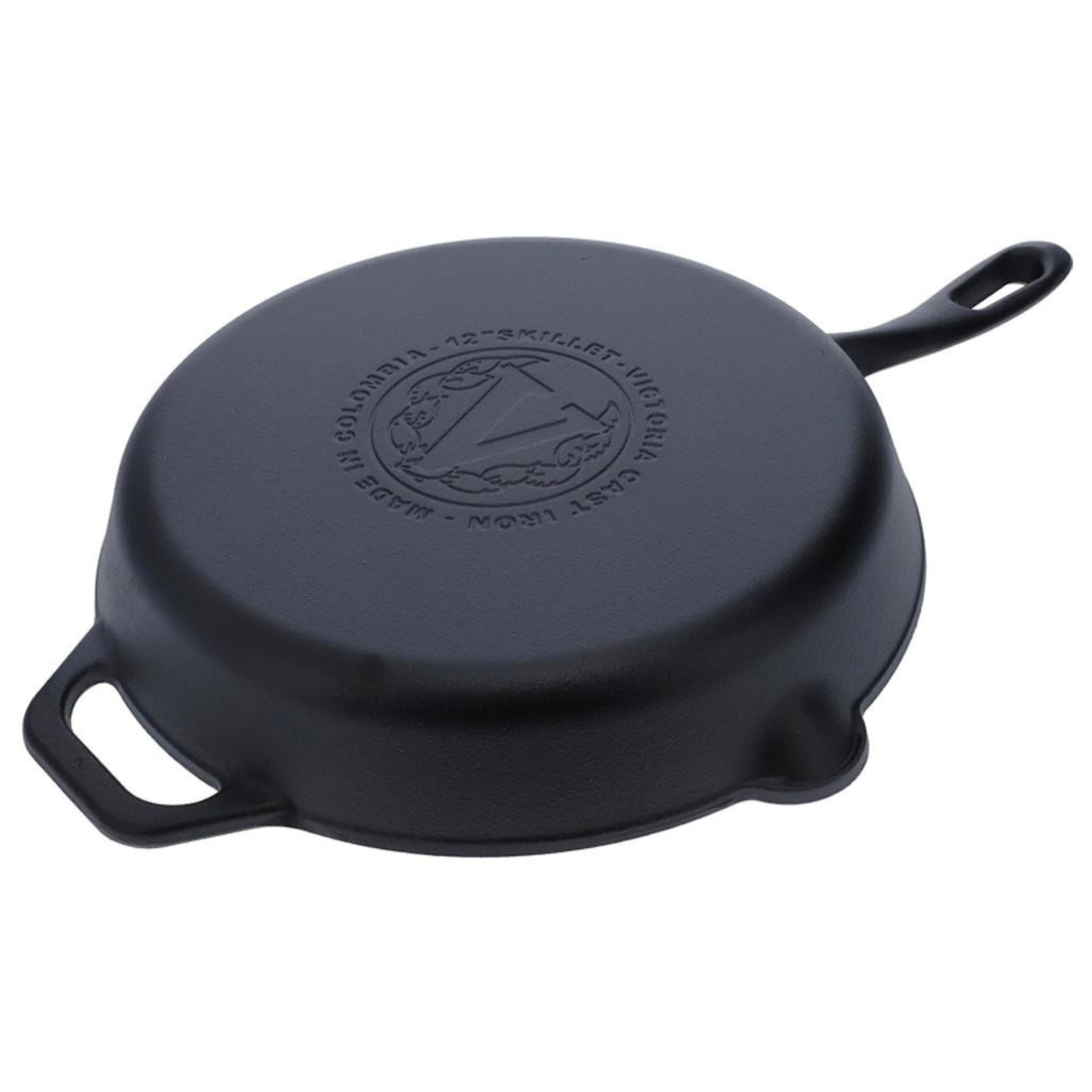 Poêle en fonte pré-assaisonnée 30 cm - Victoria Victoria