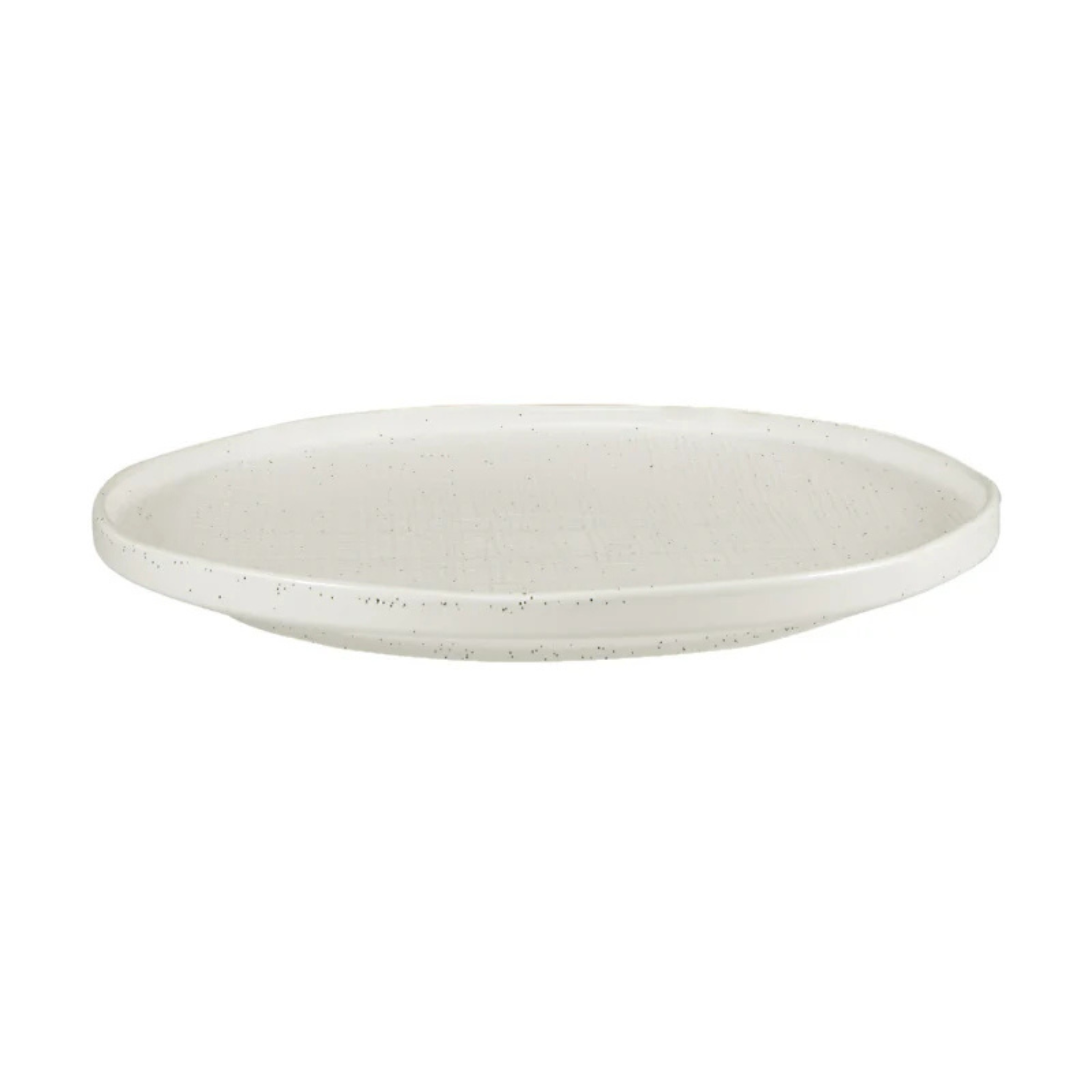 Assiette plate à rebord Onni Blanc moucheté 21cm  - Maxwell & Williams