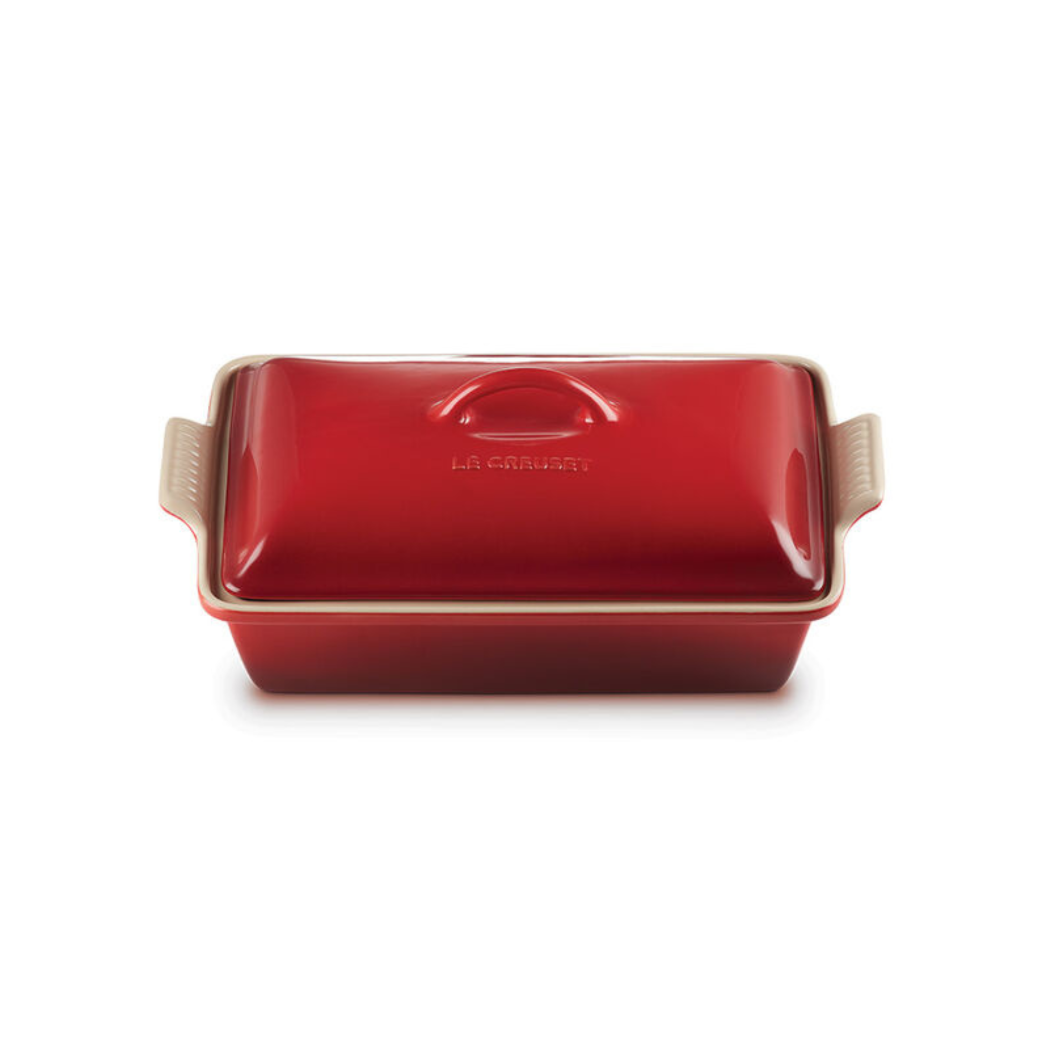 Rectangular dish with lid Cherry 3.8L - Le Creuset