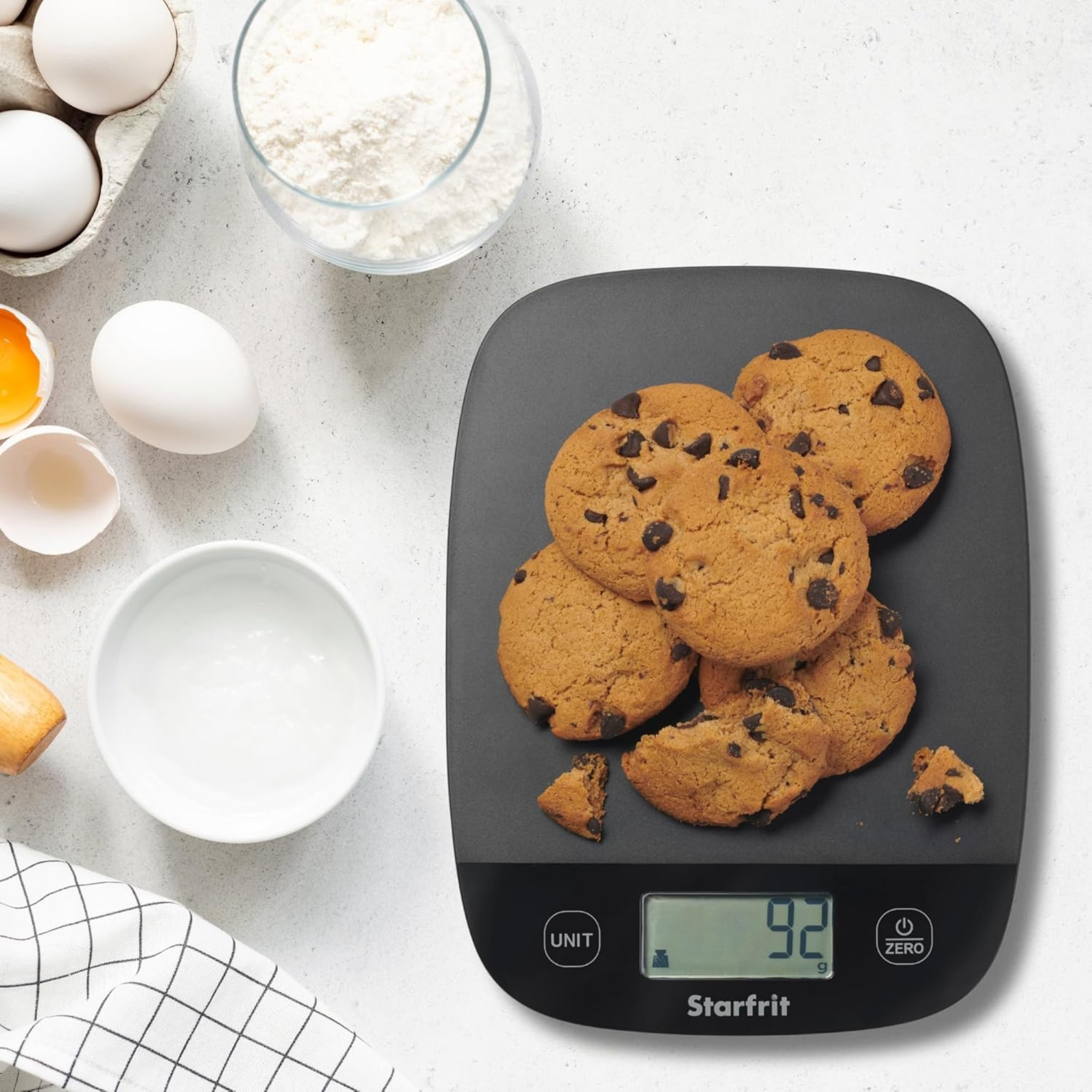 Starfrit Black Digital Kitchen Scale