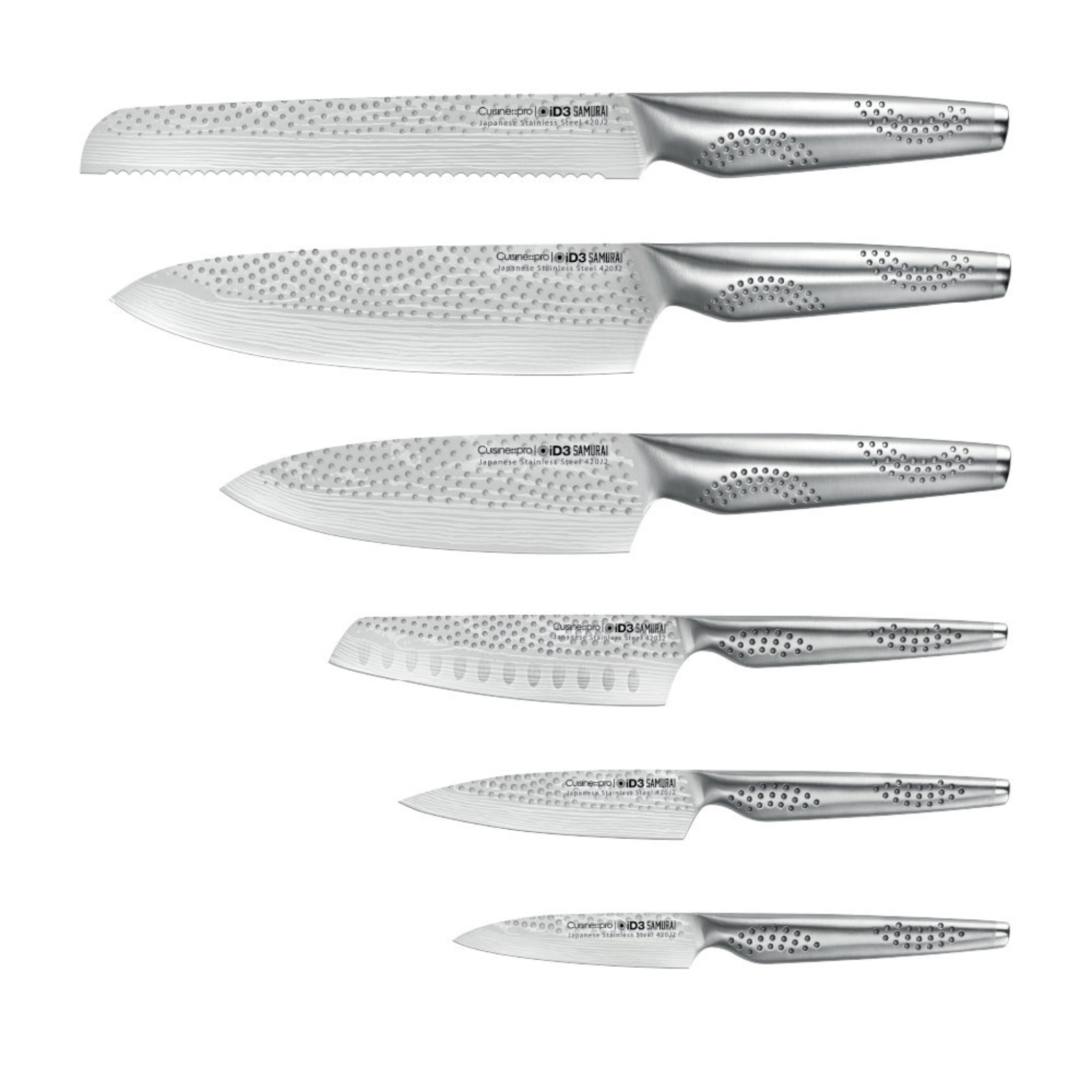 Bloc de couteaux 7 pièces Sato iD3® SAMURAI™ - Cuisine::pro®