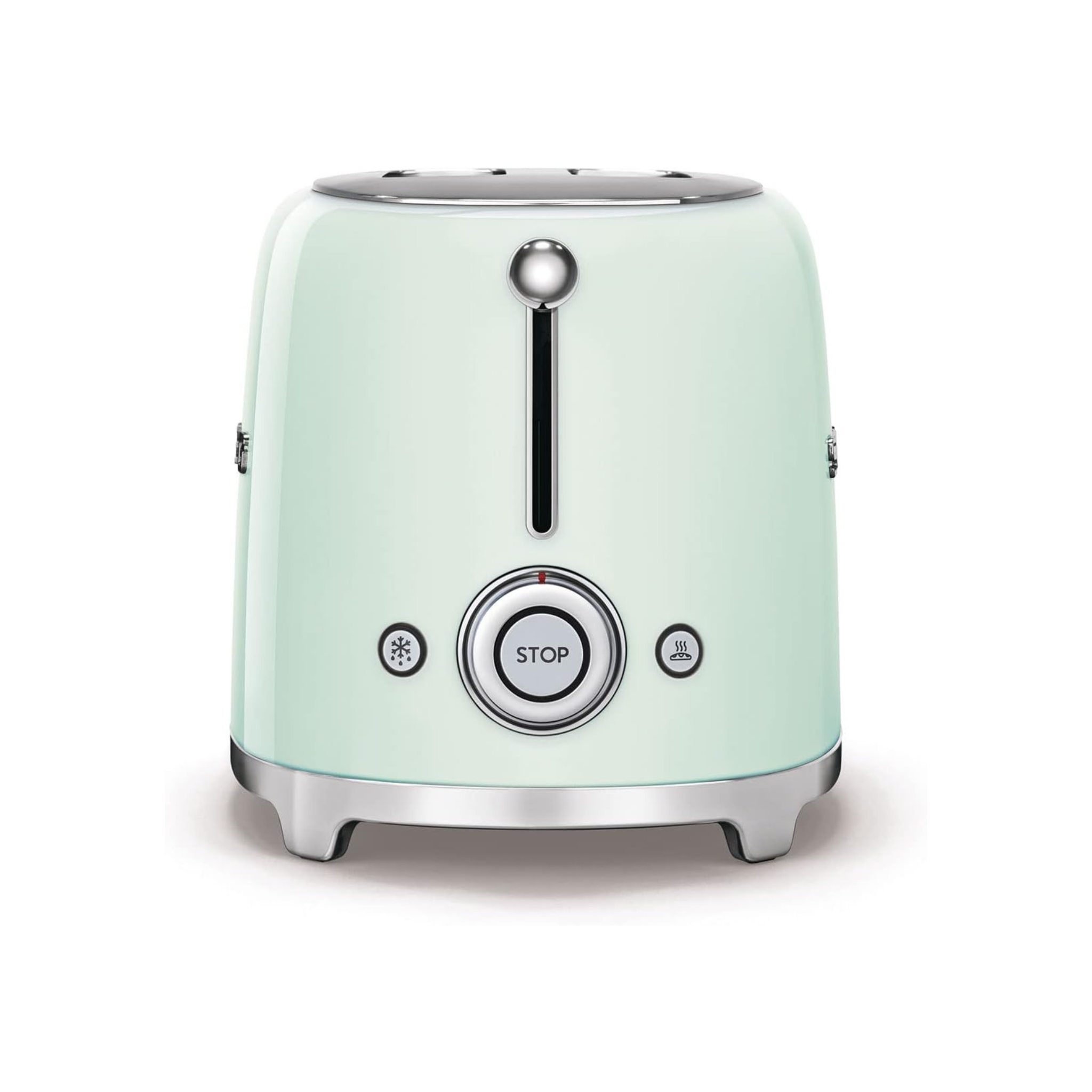 Grille-pain Deluxe 2 tranches vert pastel - Smeg