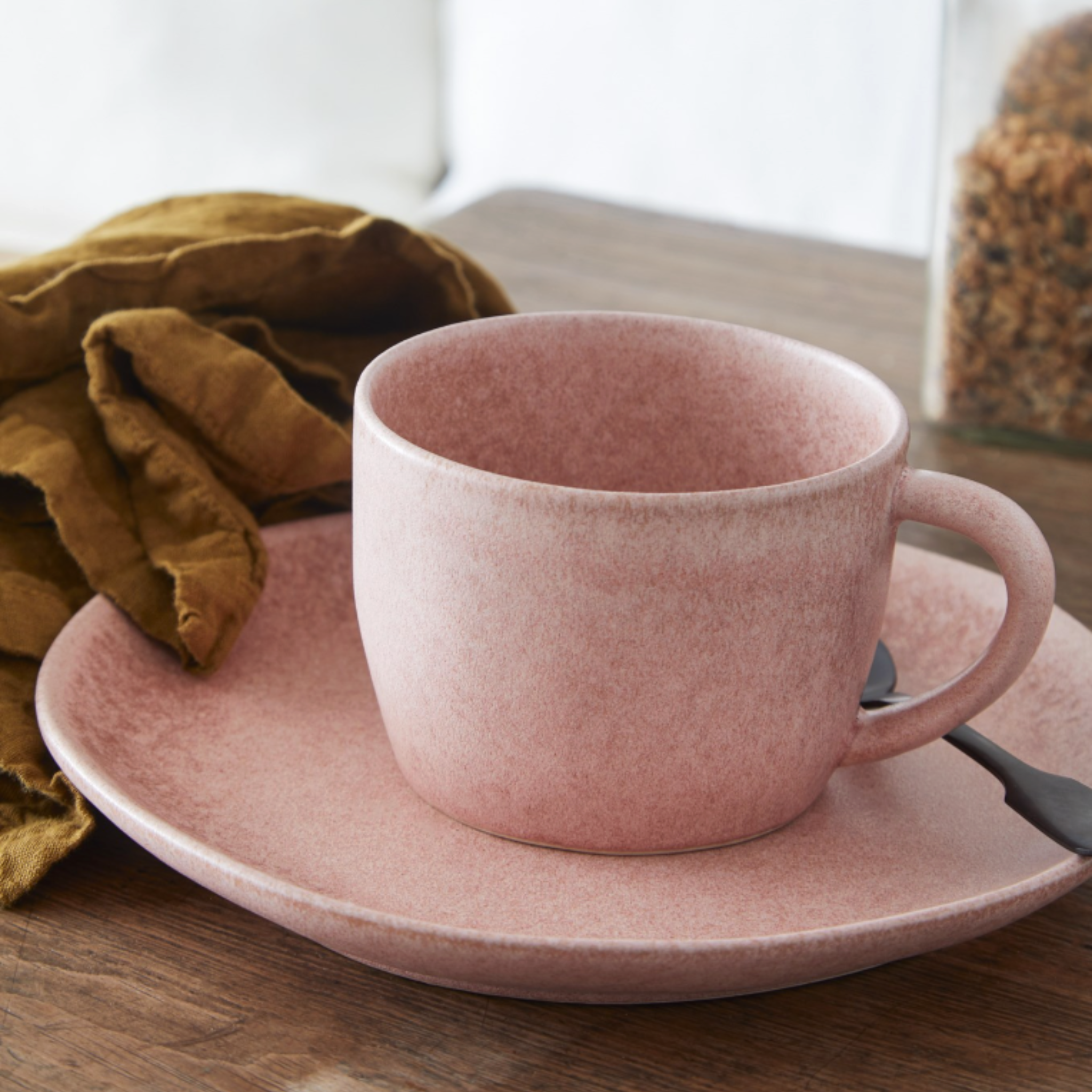 Tasse en grès Mauve Rose Livia 360 ml - Costa Nova