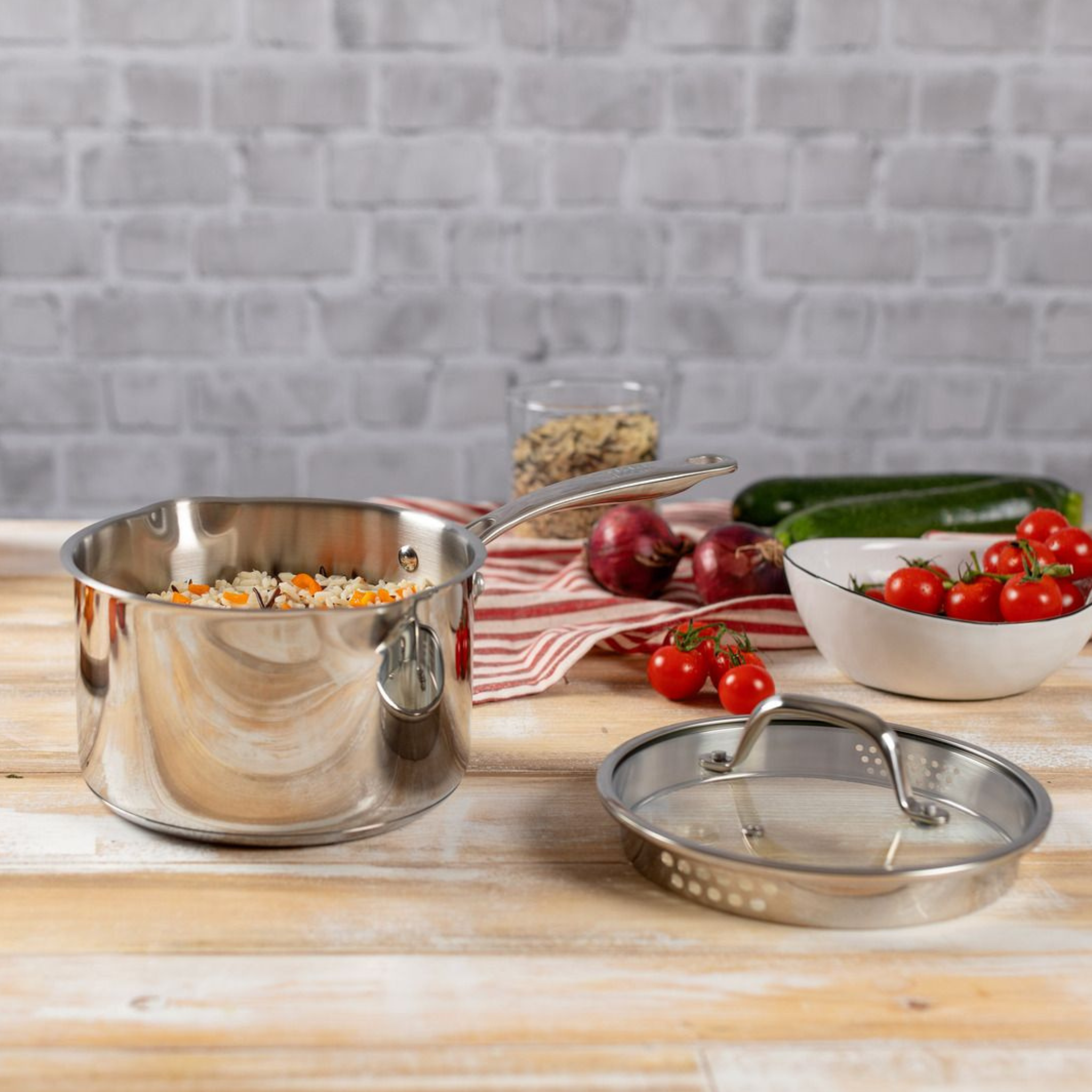 Kuhn Rikon 2.7 L Stainless Steel Saucepan