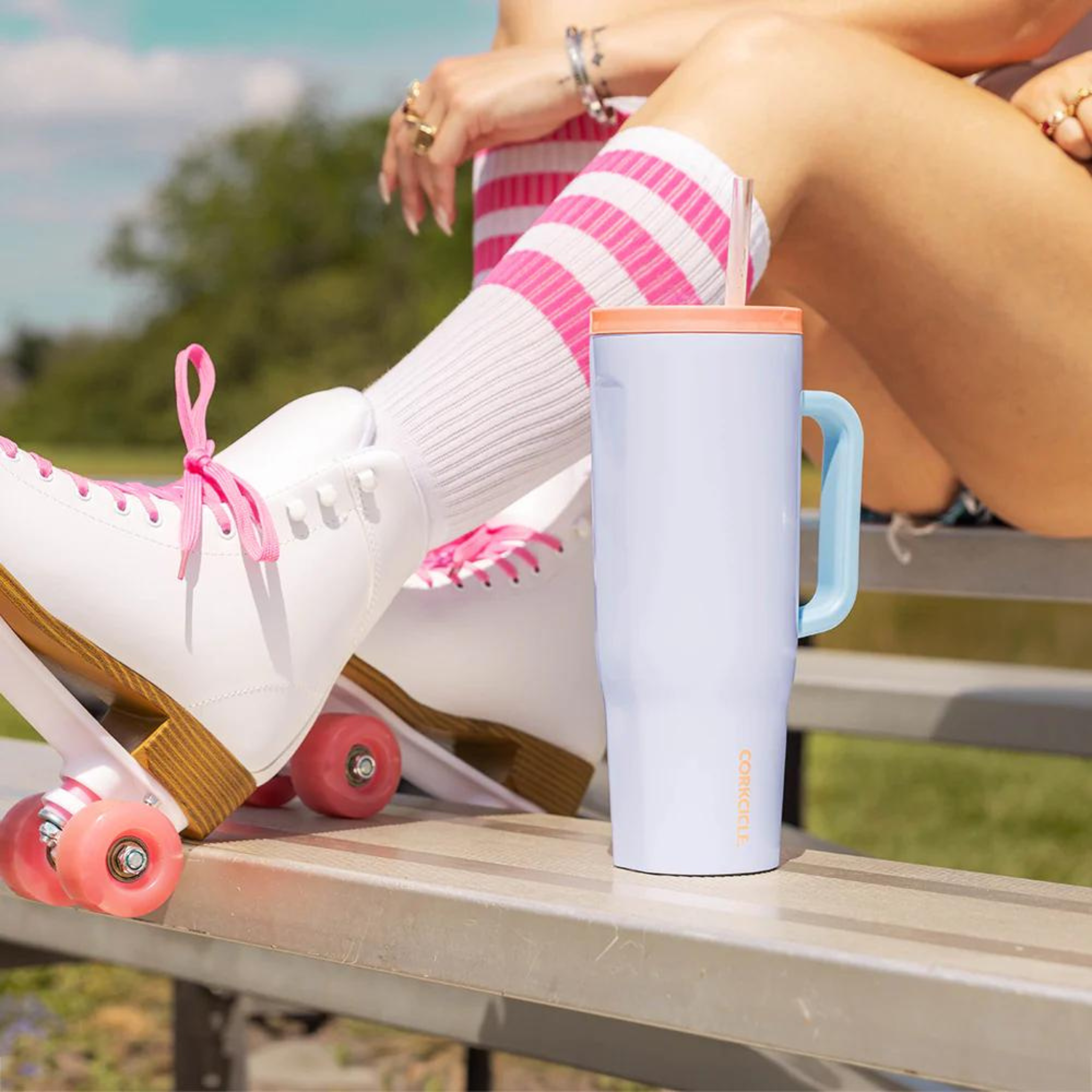Bouteille isolante Rollerskate Date 40oz - Corkcicle