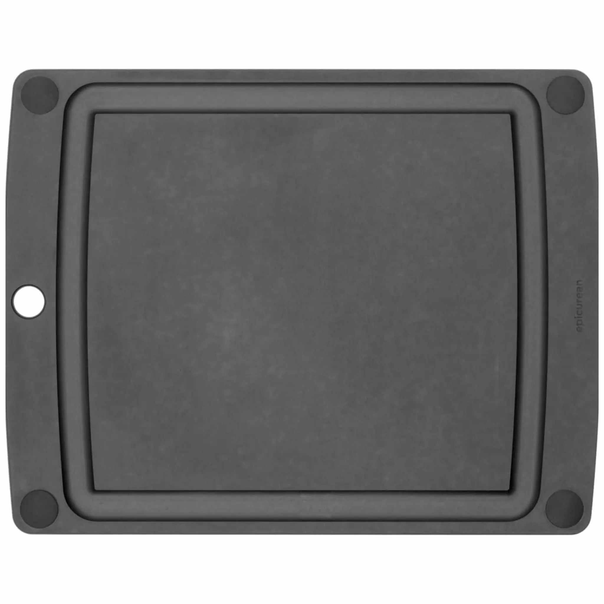 Planche à découper en composite avec pieds antidérapants et rainure à jus, légère et résistante à la chaleur