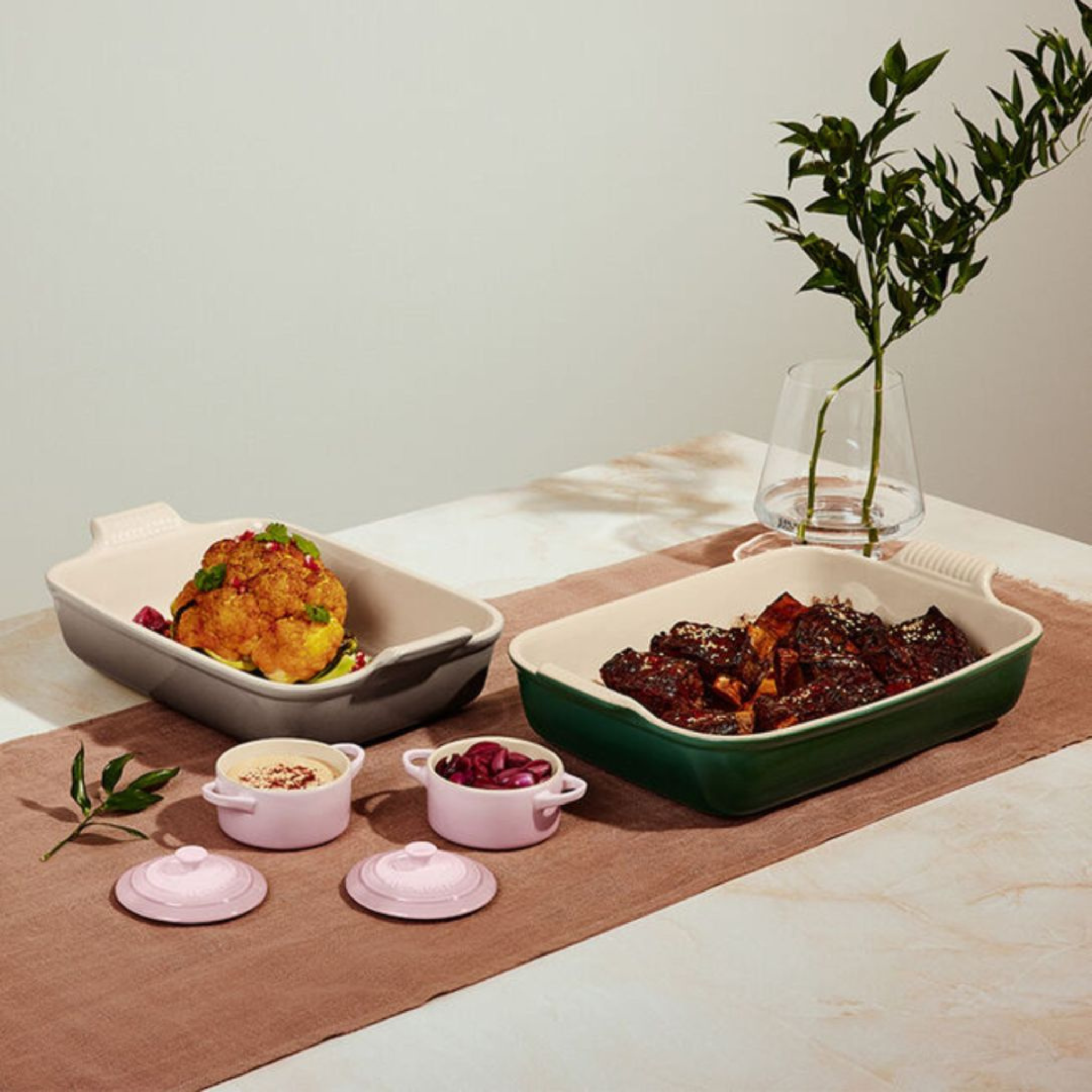 Plat rectangulaire en grès Artichaut 3.8 L – Le Creuset