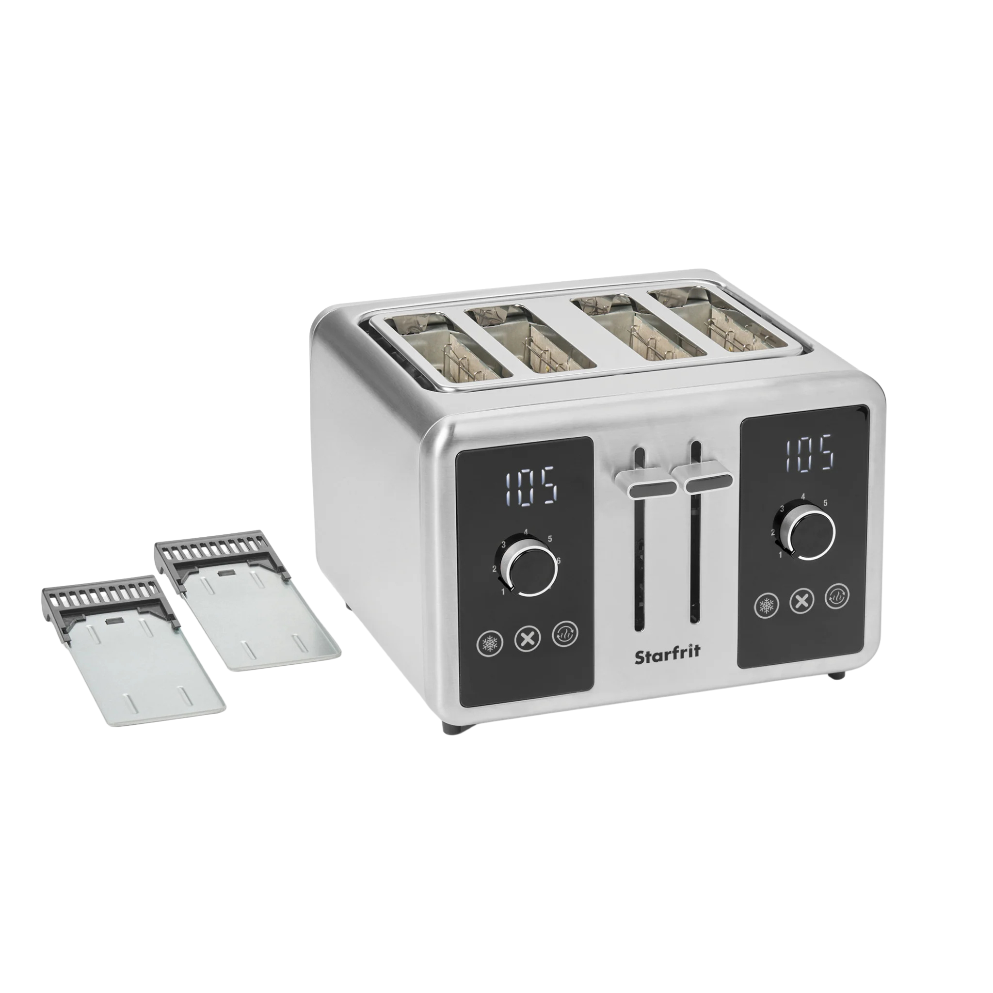 Grille-pain 4 tranches à 7 niveaux de cuisson - Starfrit