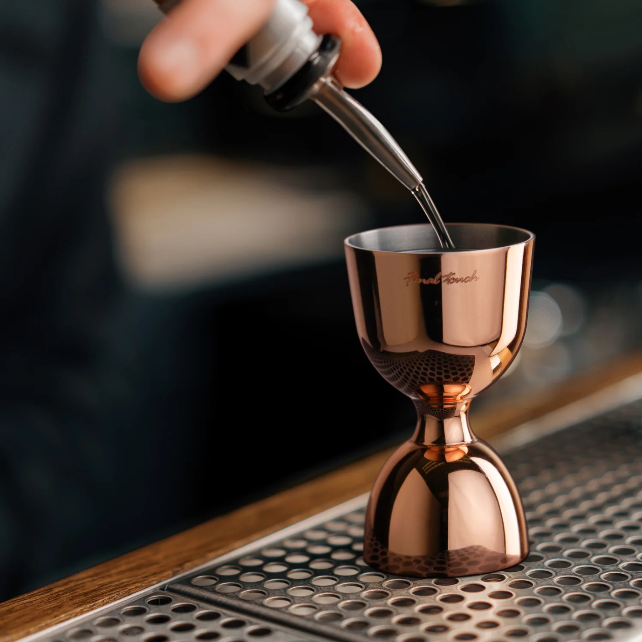 Double doseur à cocktail plaqué Cuivre