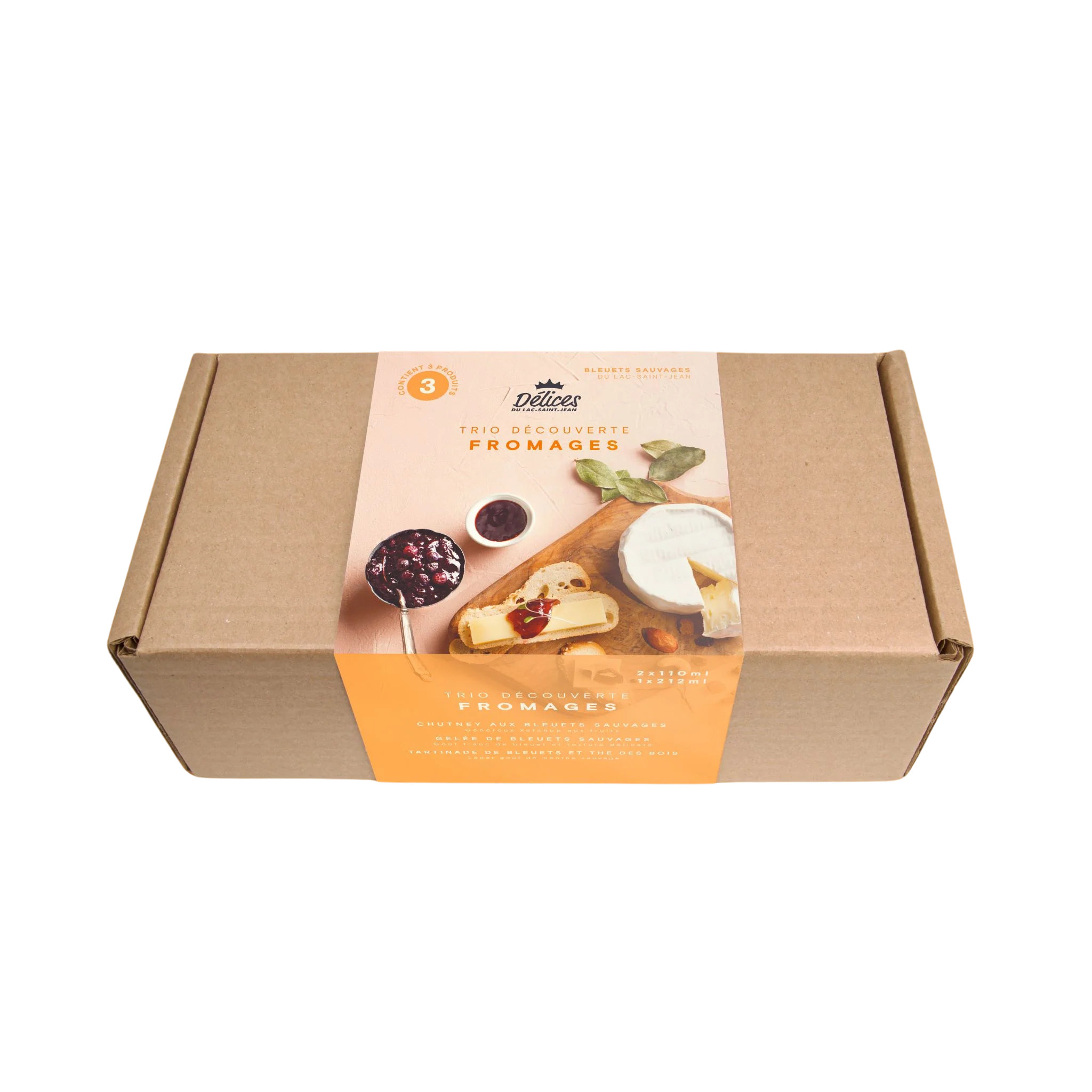 Trio découverte Fromages - Délices du Lac-Saint-Jean