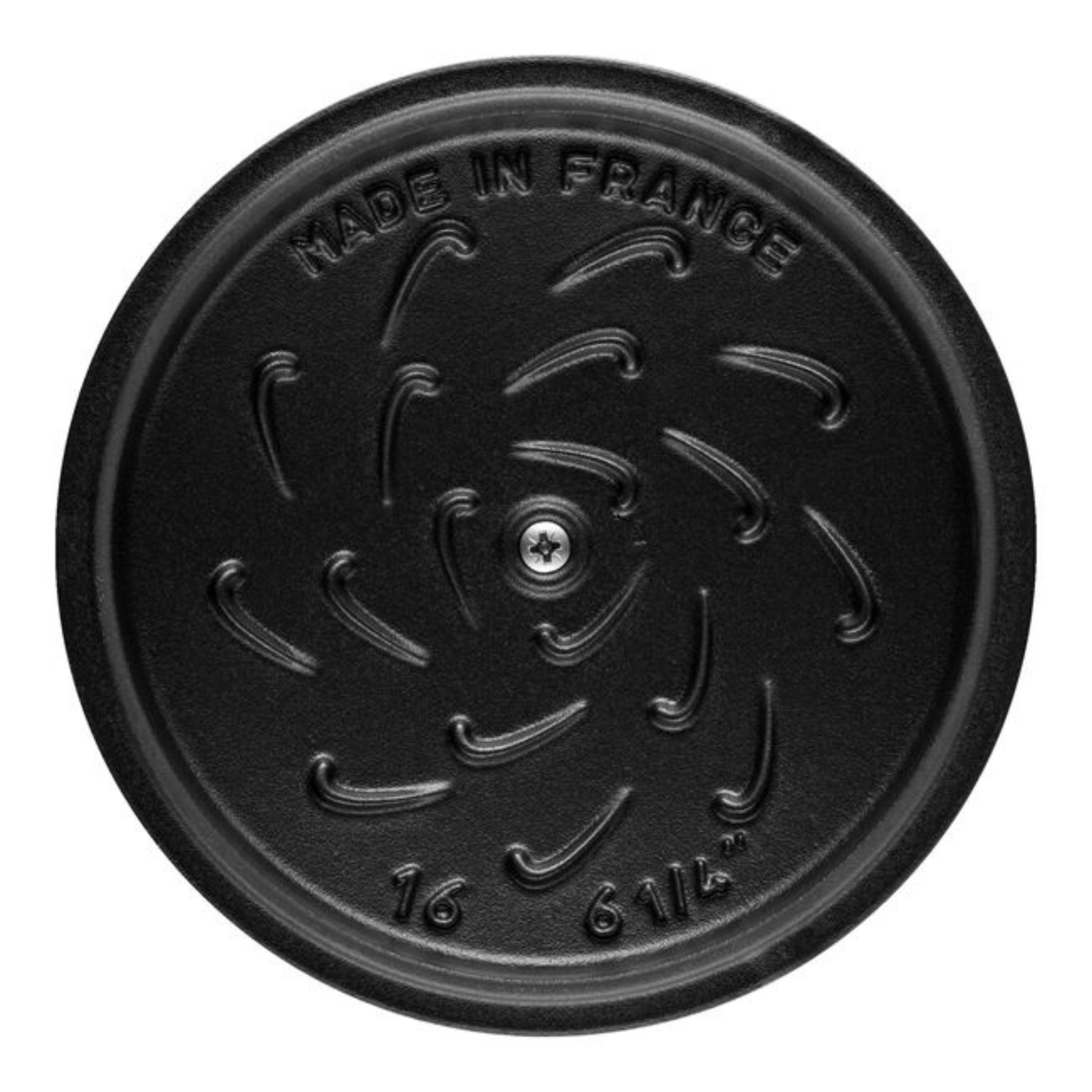 Cocotte à riz ronde en fonte noire La Cocotte noire 1,74 L – Staub