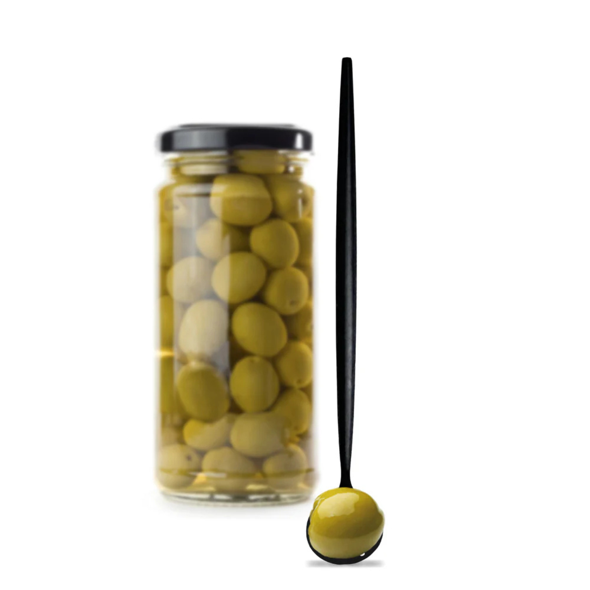 Cuillère à olives Noire 14cm