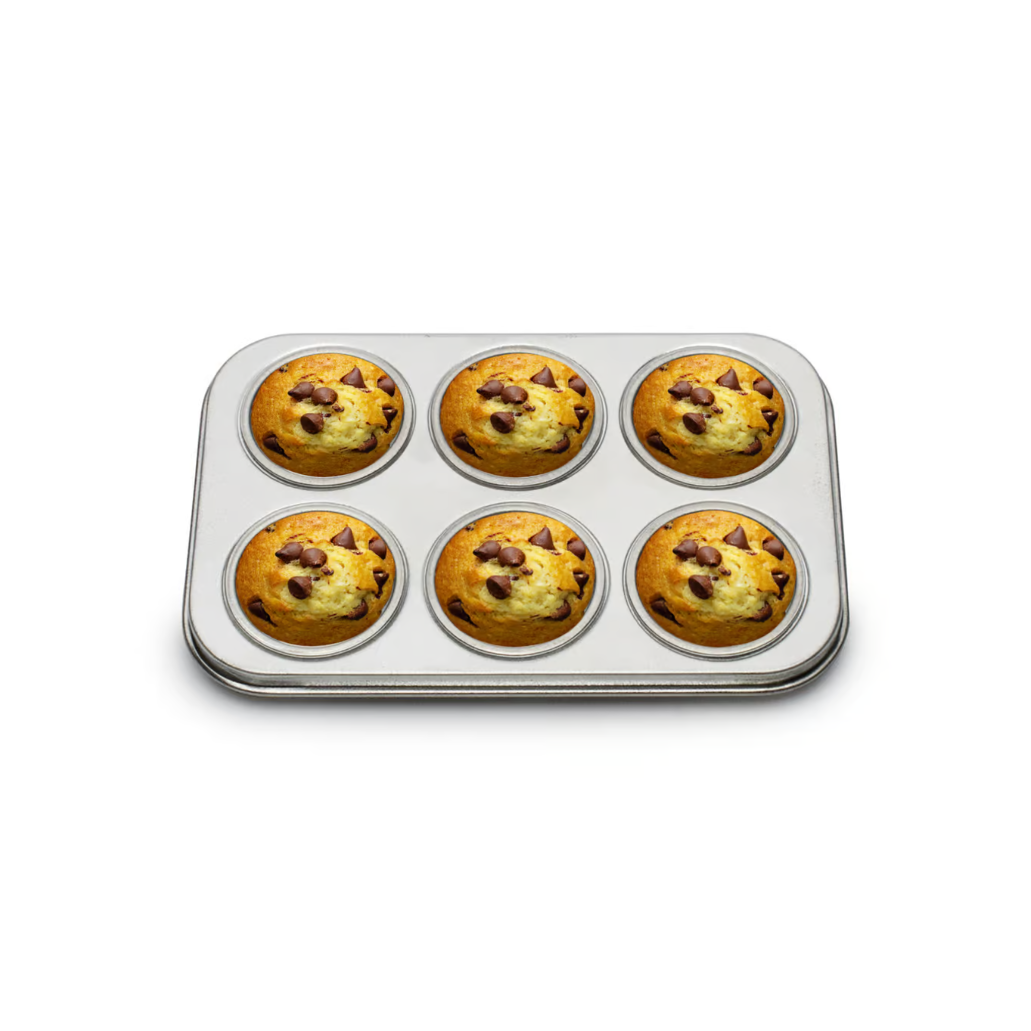 Moule à 6 mini muffins en acier inoxydable - Fox Run