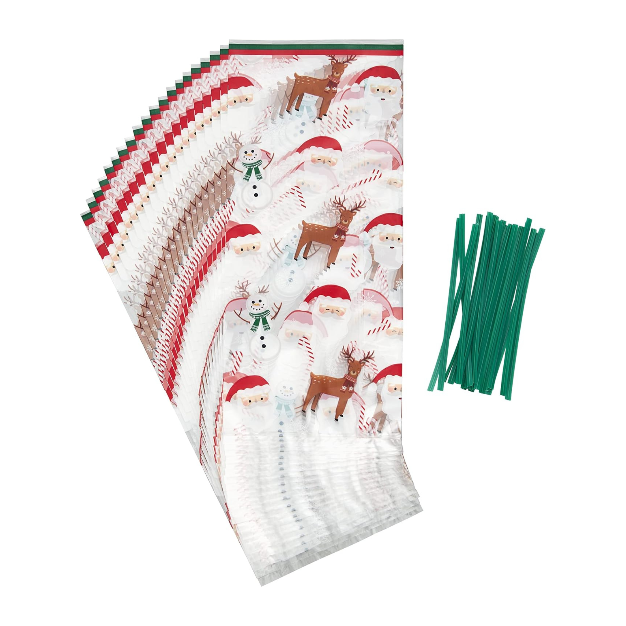 Ensemble de 20 sacs Père Noël - Wilton