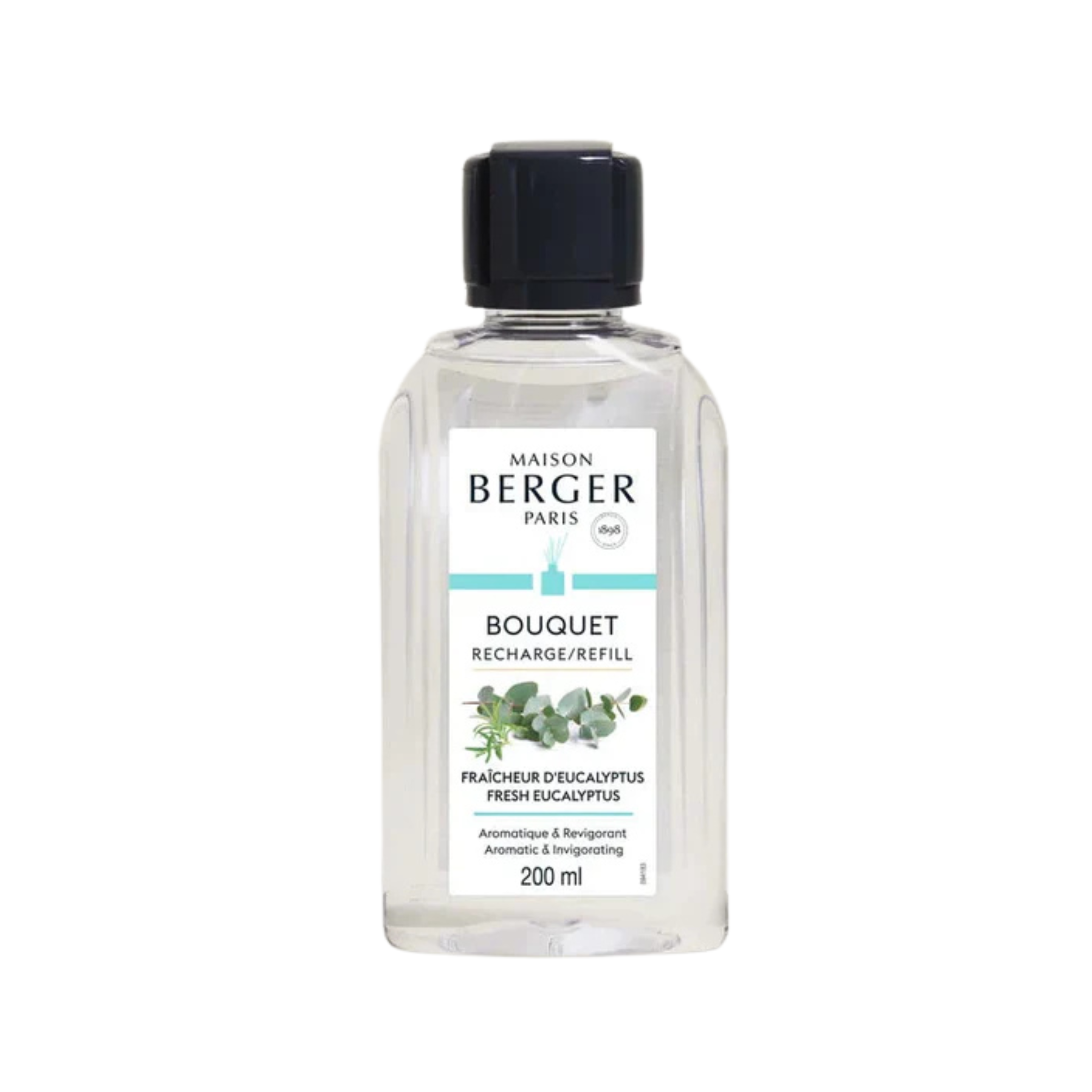 Recharge pour lampe Fraîcheur d'Eucalyptus 200 ml - Maison Berger