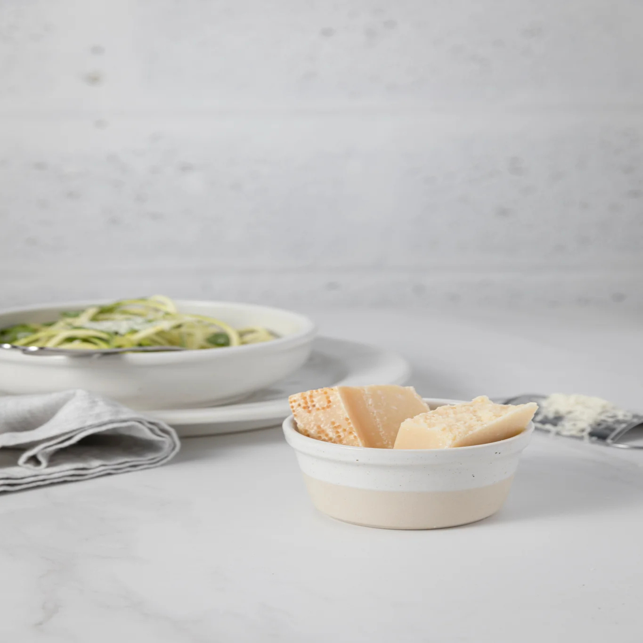 Ramequin en grès finition mate Fattoria blanc 11,5 cm – Costa Nova 