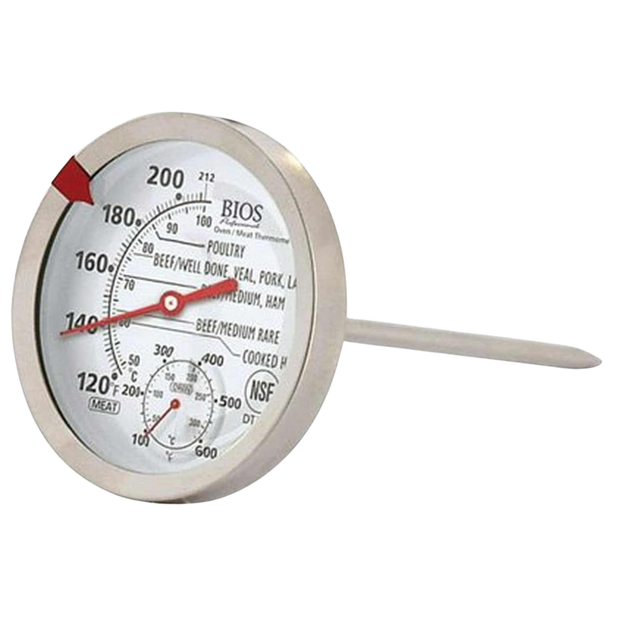 Thermomètre professionnel pour viande et four - Bios