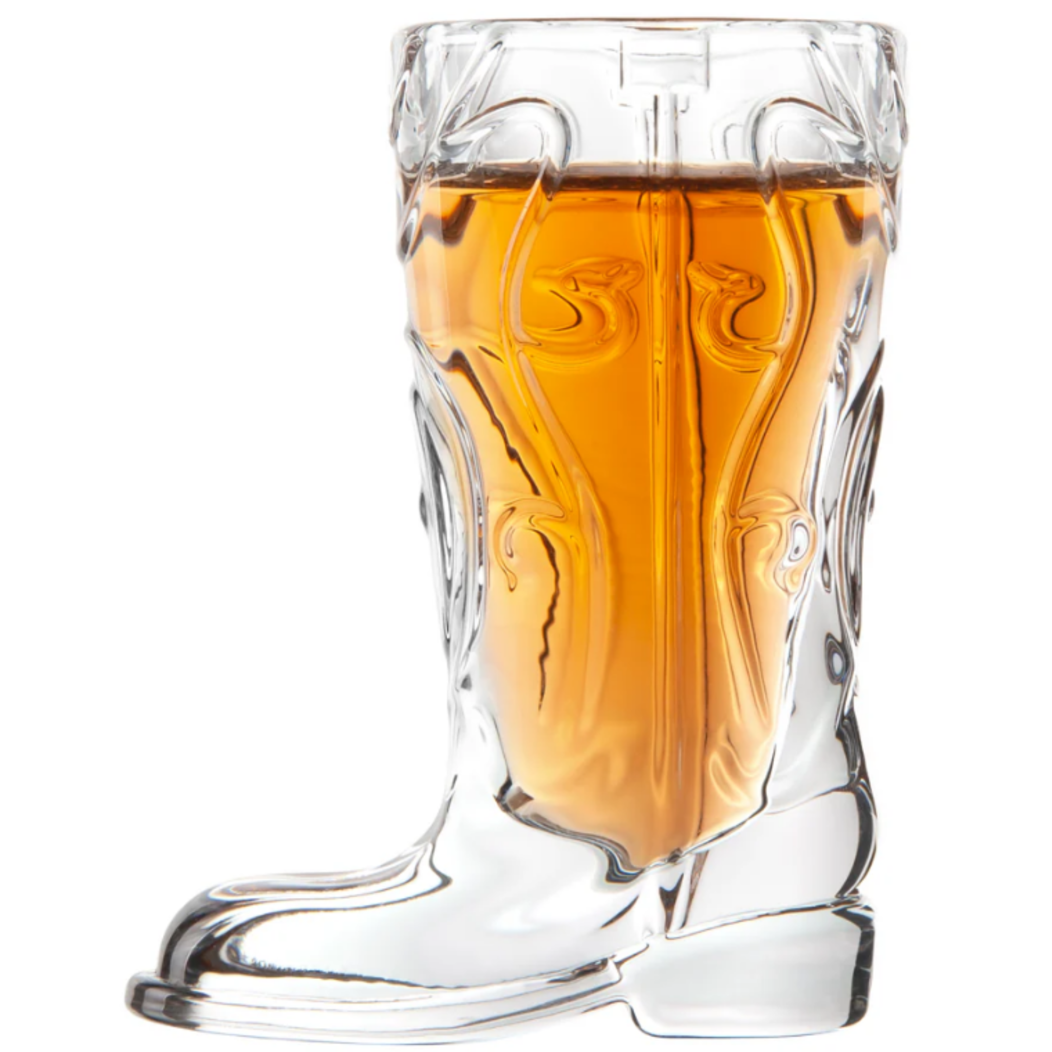 Ensemble de 4 verres à shooter bottes avec plateau fer à cheval – Final Touch