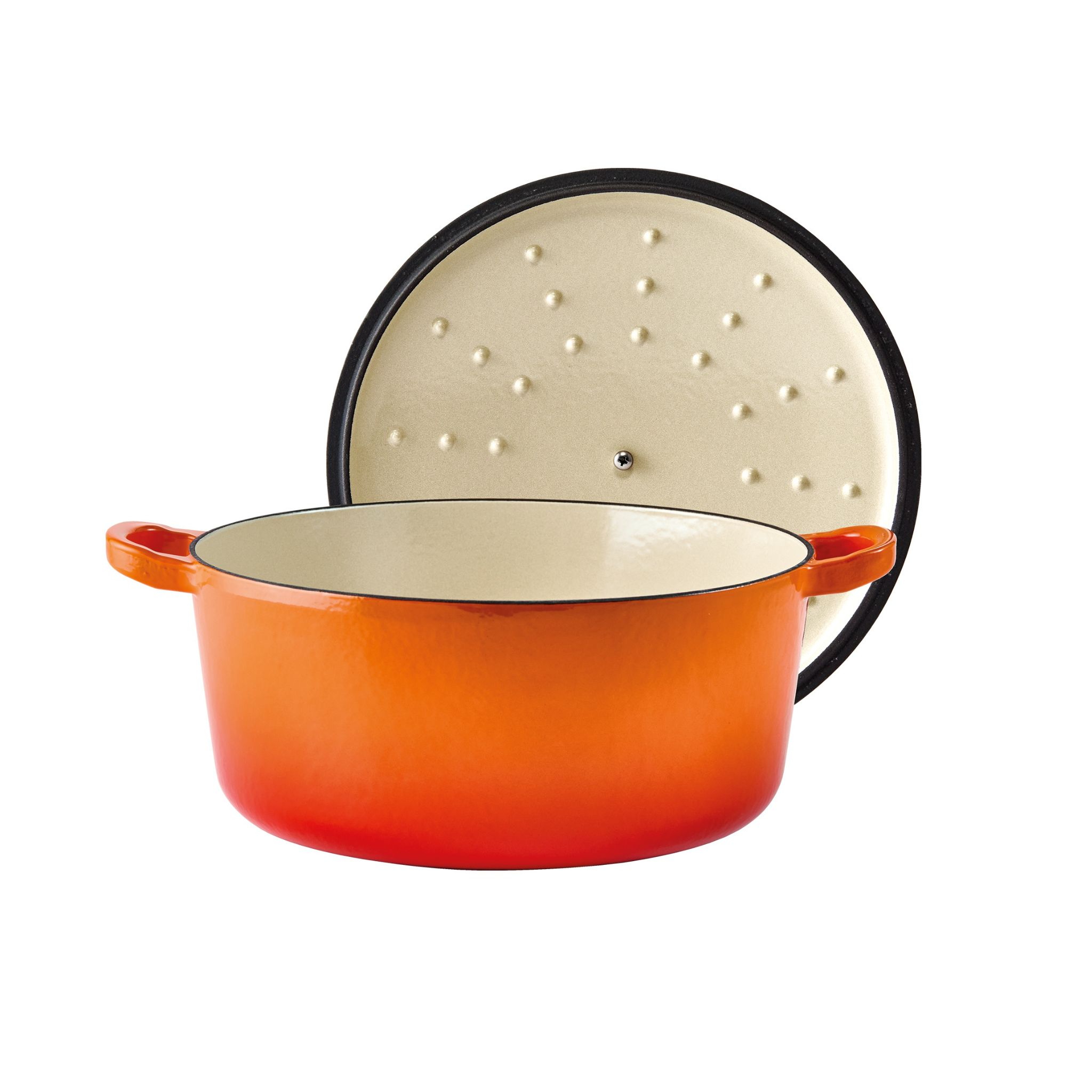 Cocotte ronde en fonte flamme LE CONNOISSEUR™ 6,3 L - Cuisine::pro®