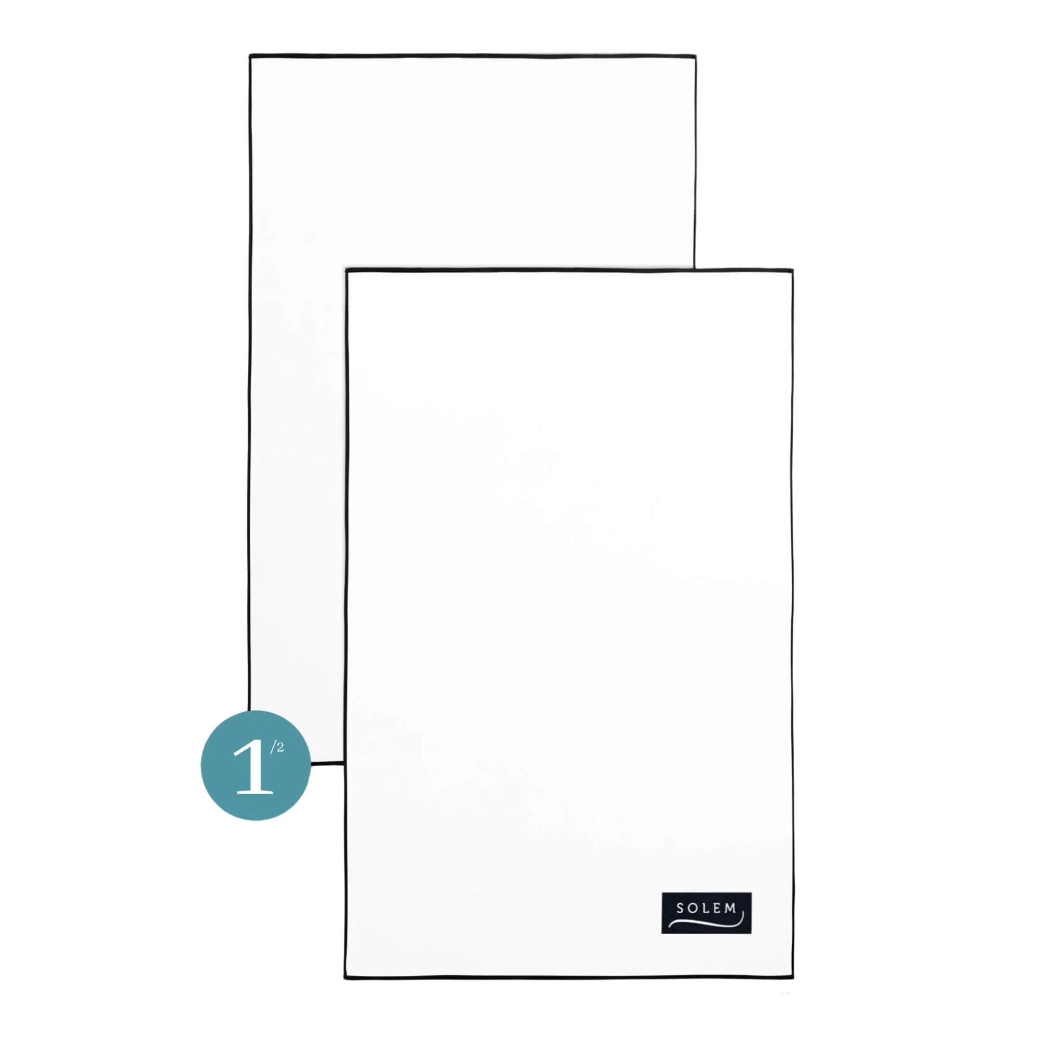 Ensemble de 2 linges de polissage Le Sommelier - Solem