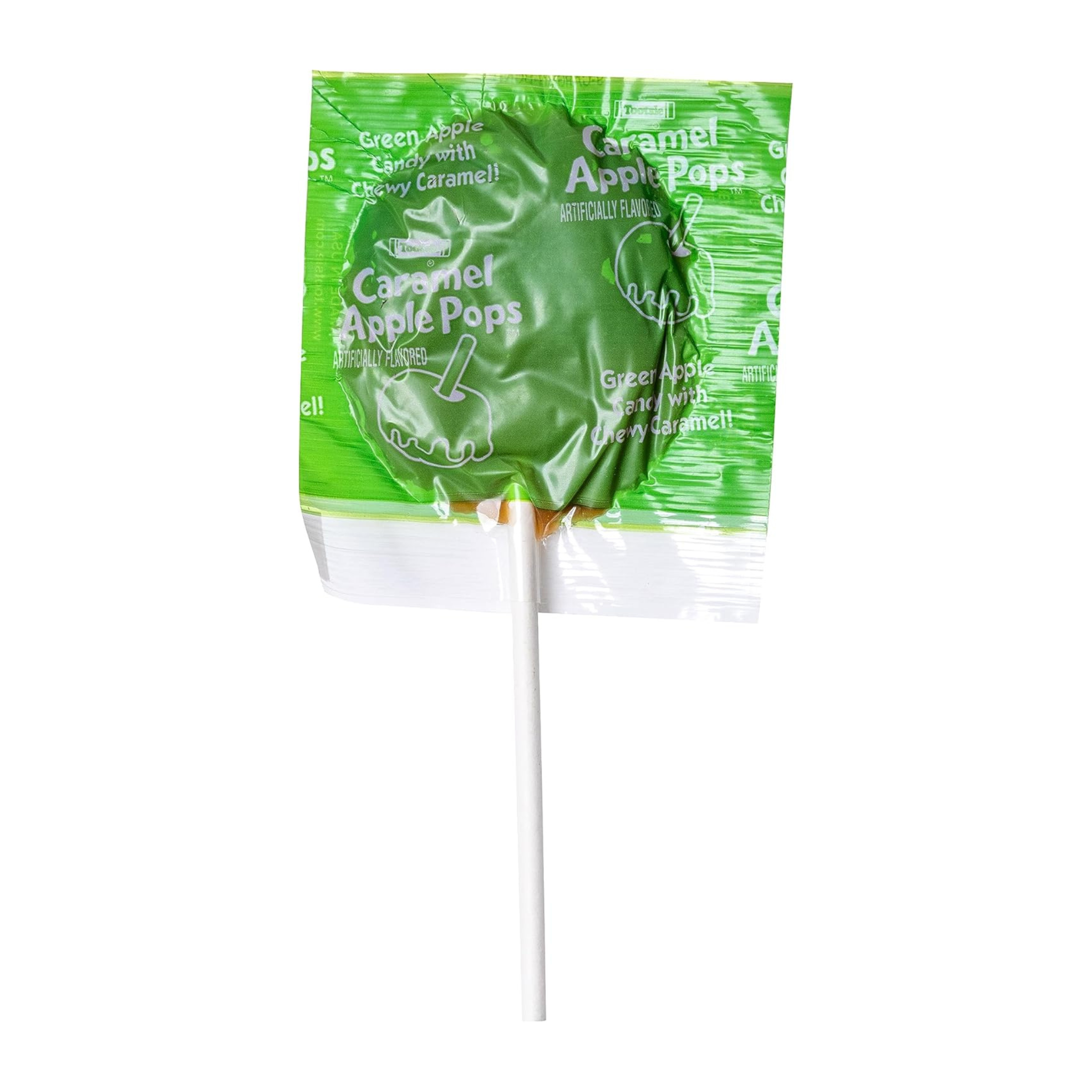 Sucettes à la pomme verte et caramel 301g