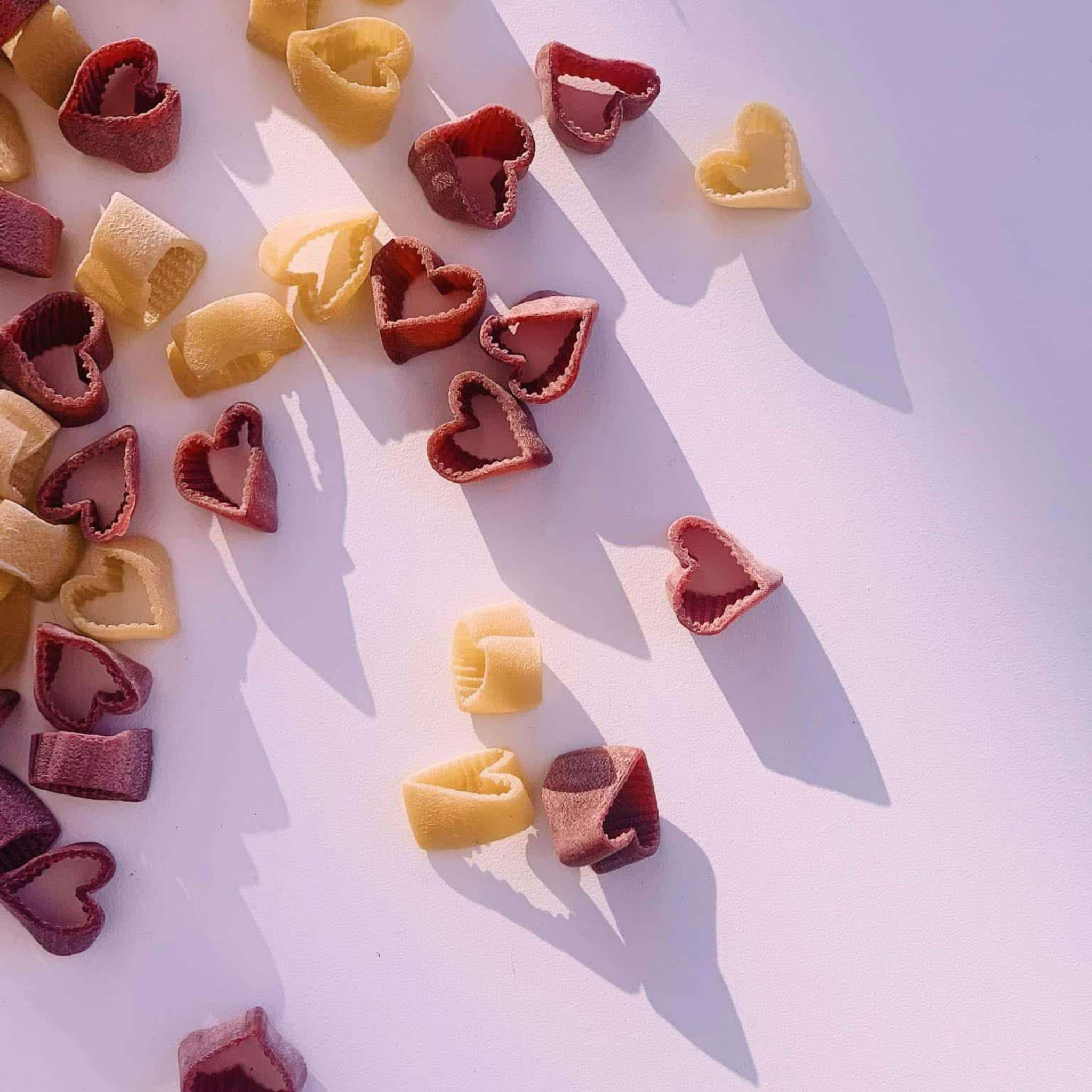 Pâtes en coeur - Macaroni et Cie