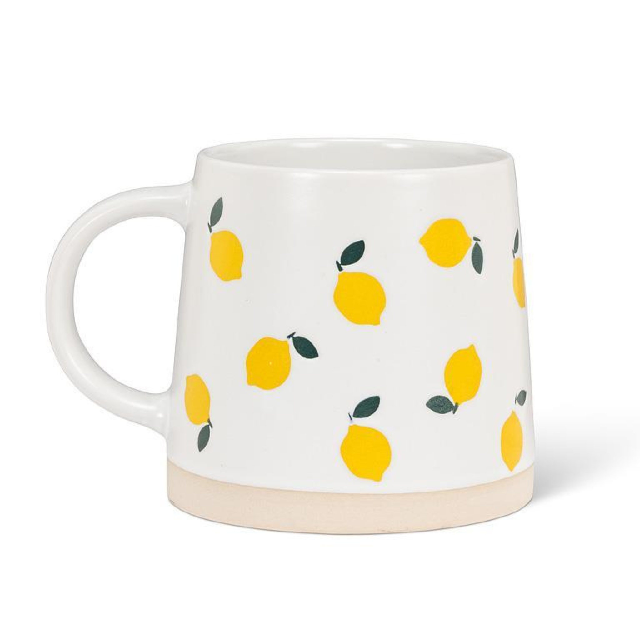 tasse citrons détail motifs jaunes design fruité