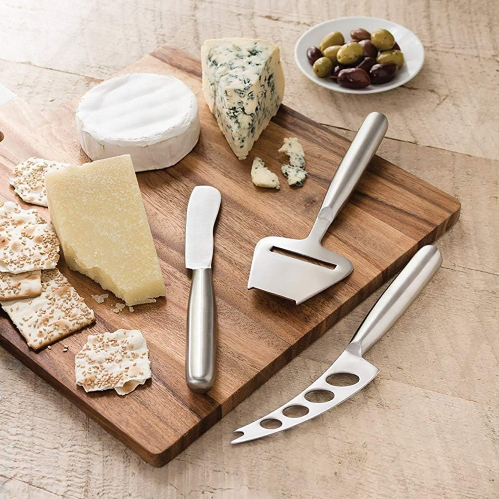 Ensemble de 3 outils pour le fromage en acier inoxydable - Fox Run