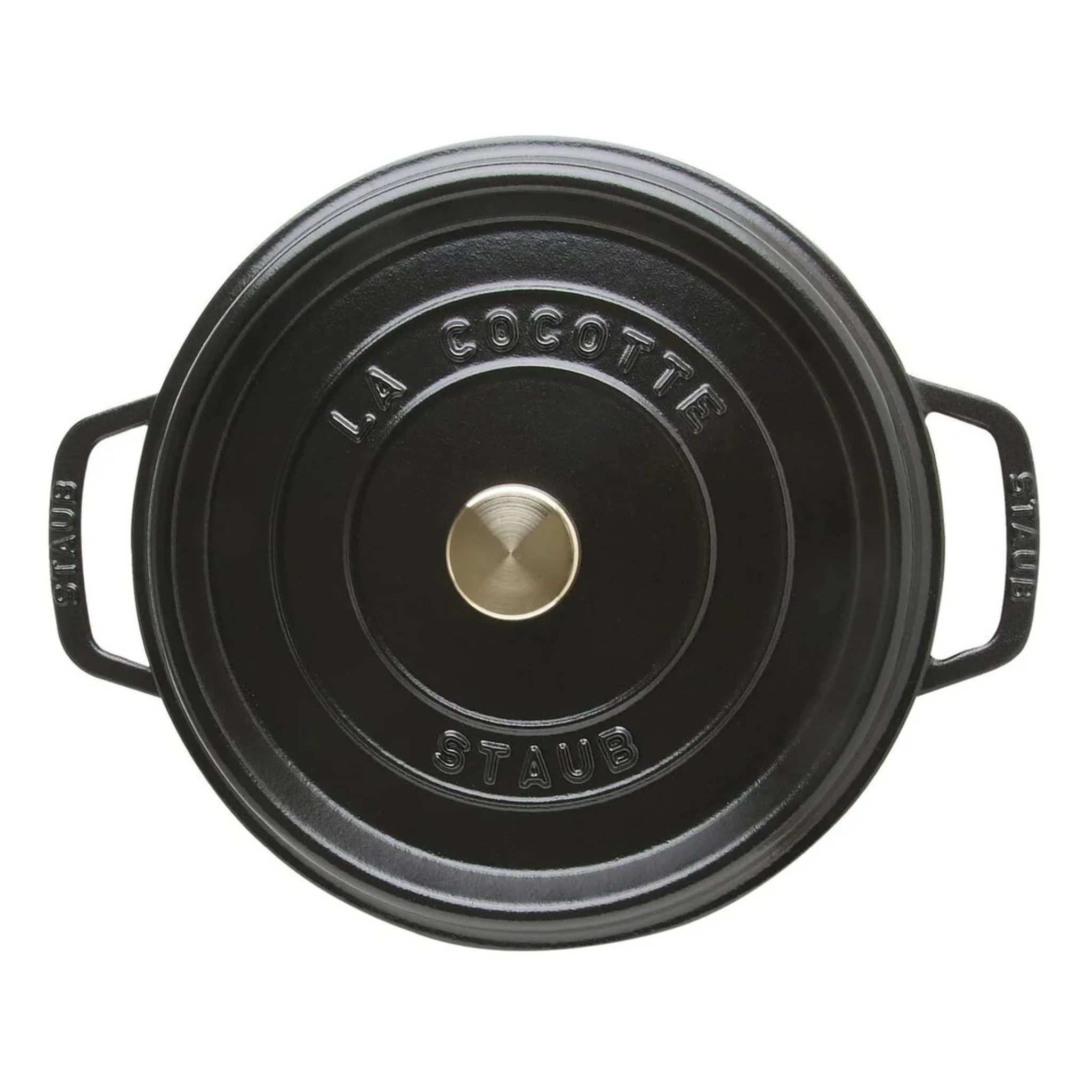 Cocotte ronde en fonte La Cocotte noire 6,7 L – Staub