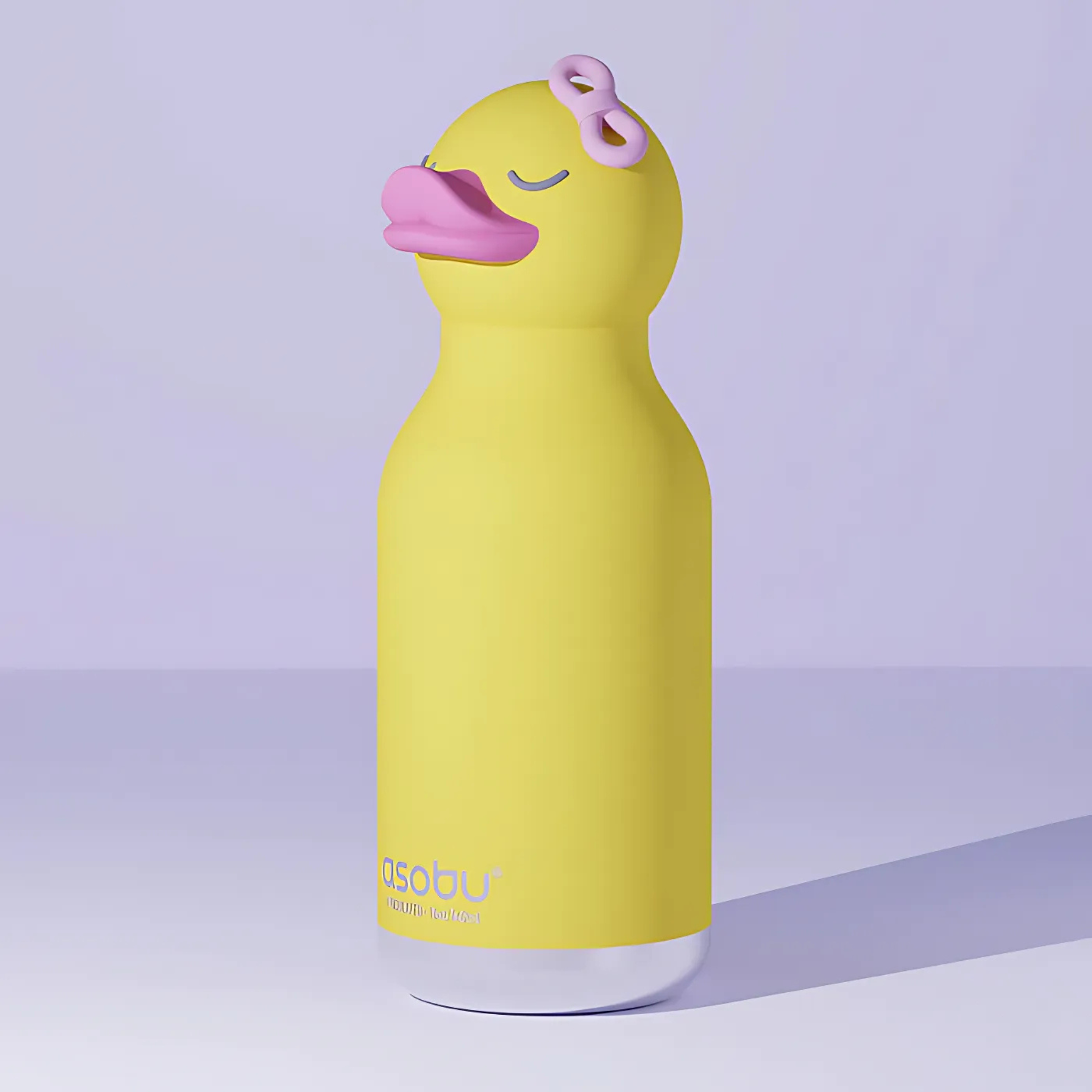Asobu 16 oz Yellow Duck Insulated Bottle