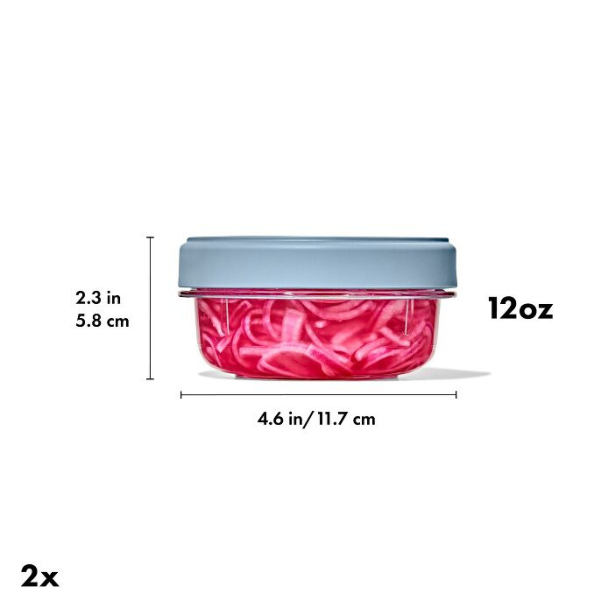 Ensemble de 2 contenants Twist & Stack 12 oz - OXO
