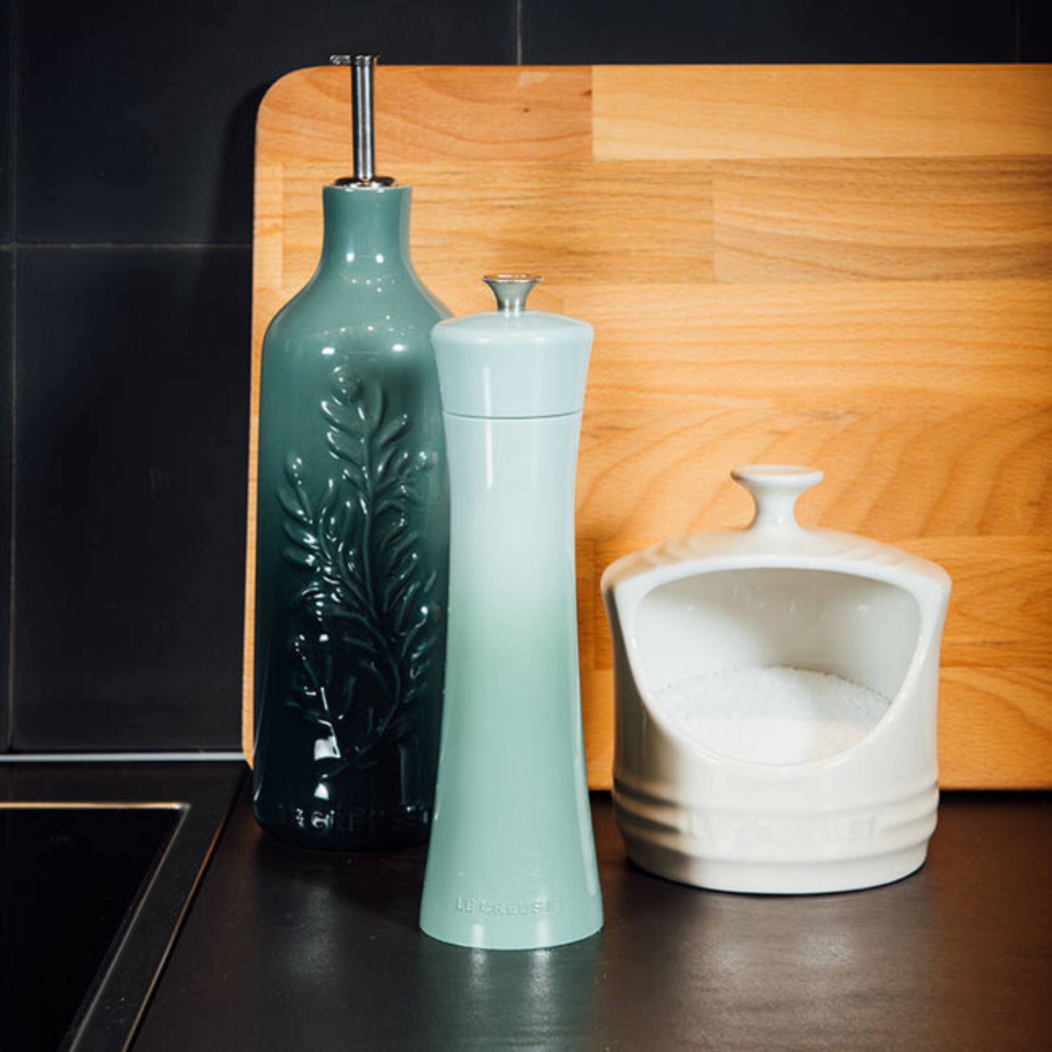 Minimalist Sage Salt Mill 21 cm - Le Creuset