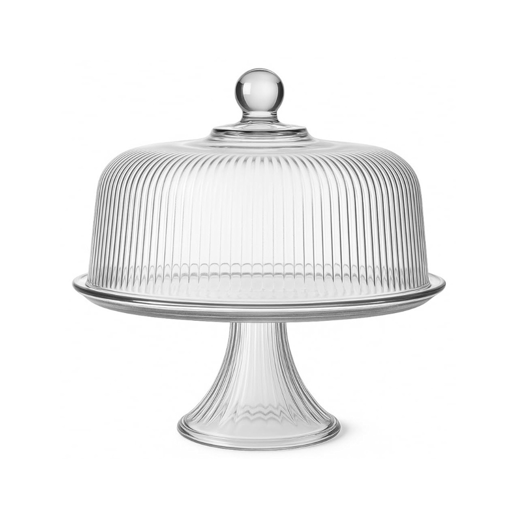Cloche à gâteau avec couvercle en verre Monaco