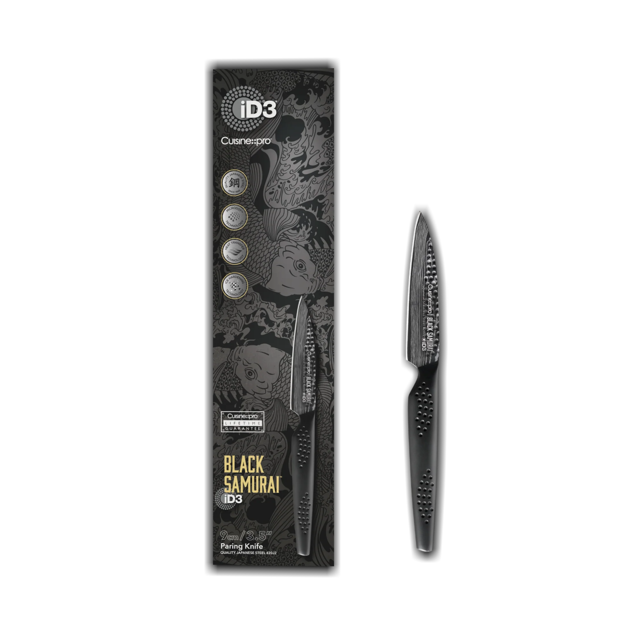 Couteau d’office iD3 BLACK SAMURAI™ 9 cm – Cuisine::pro®