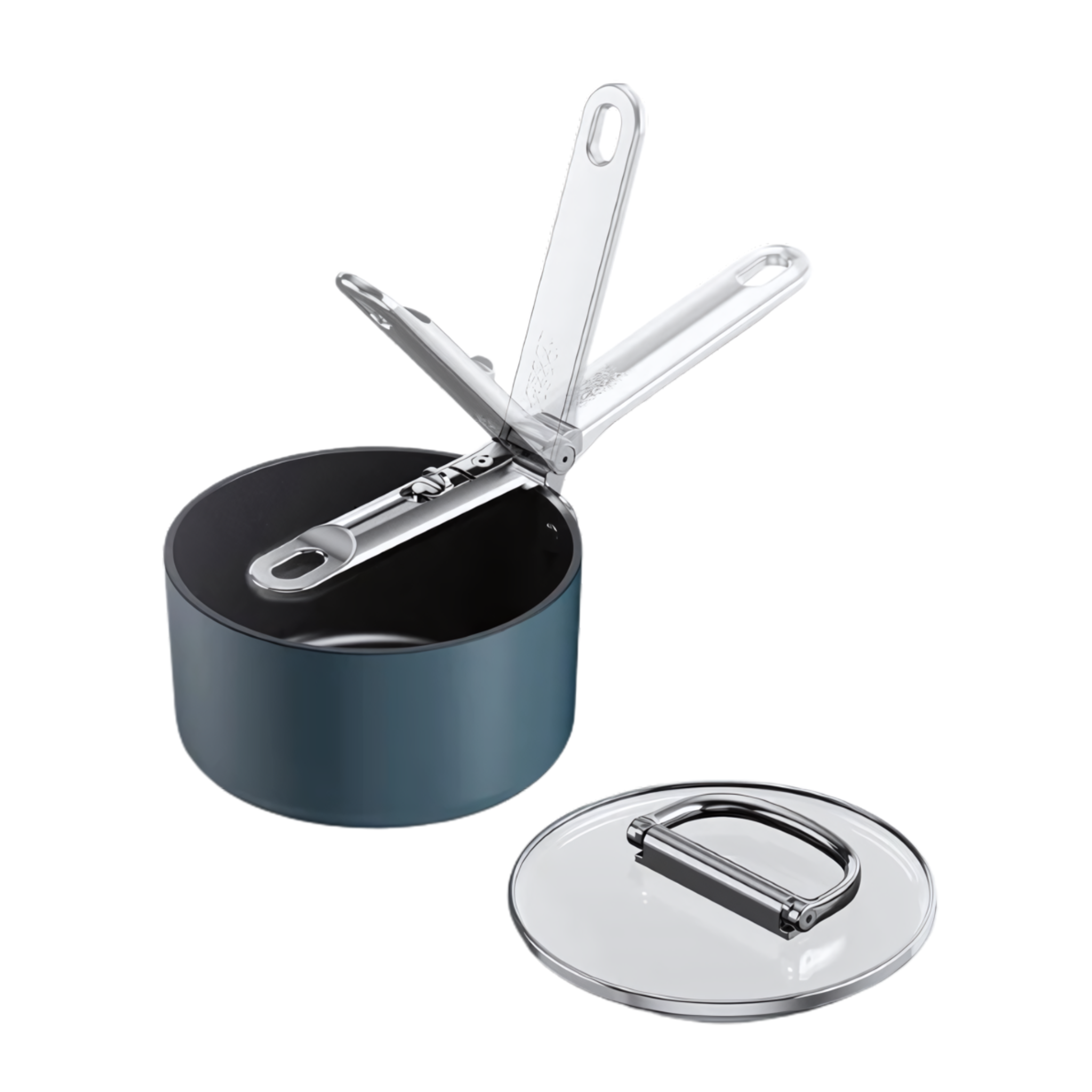 Casserole avec poignée pliable et couvercle 2.7L - Joseph Joseph