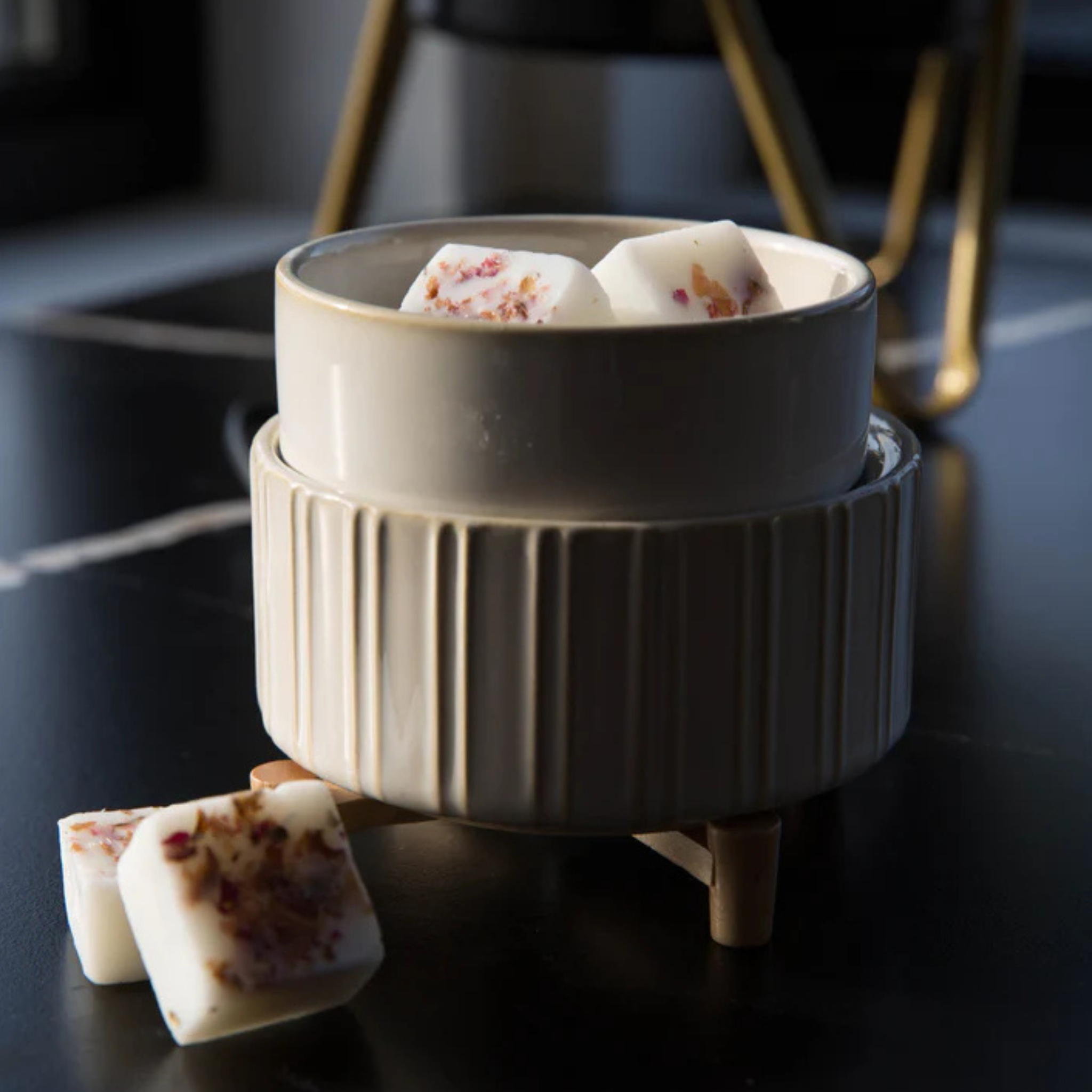 Cubes de cire parfumée Litchi & Orchidée Rose - Les Passionnées