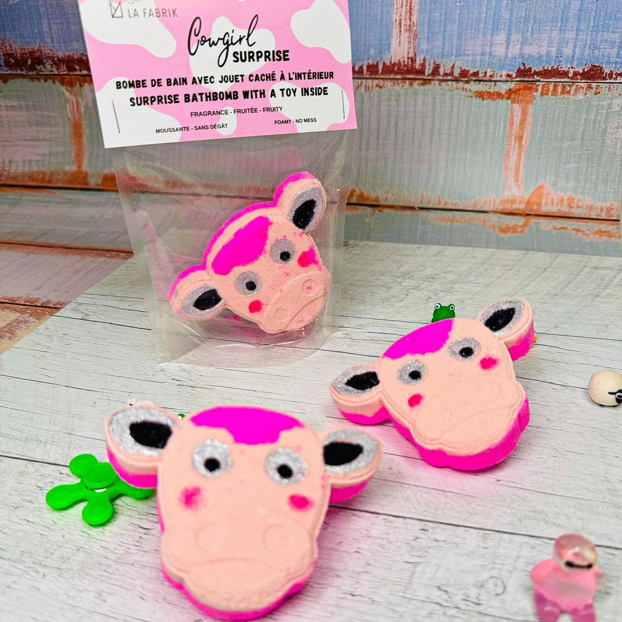 Bombe de bain surprise Cowgirl - La Fabrik