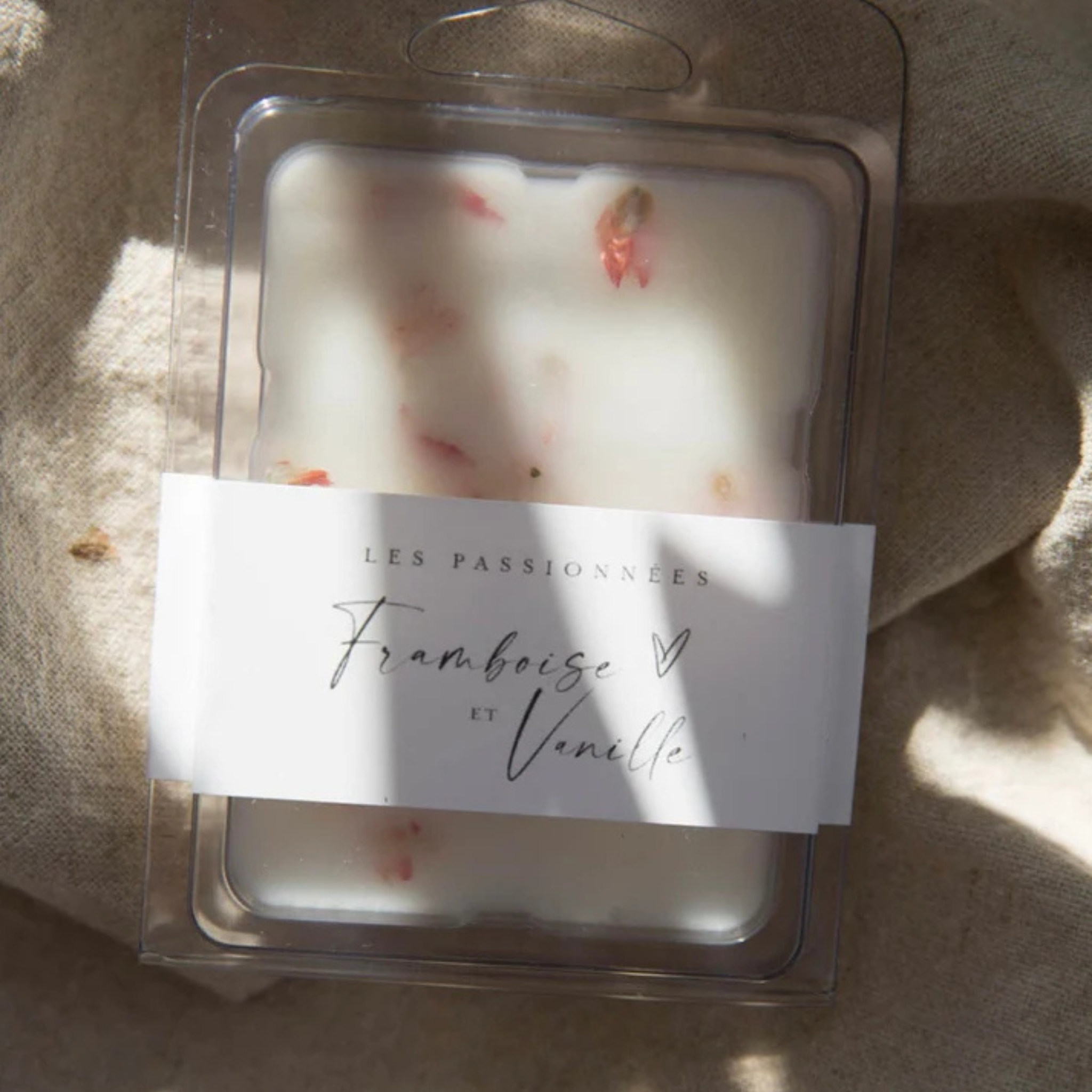 Cubes de cire parfumée Framboise & Vanille - Les Passionnées