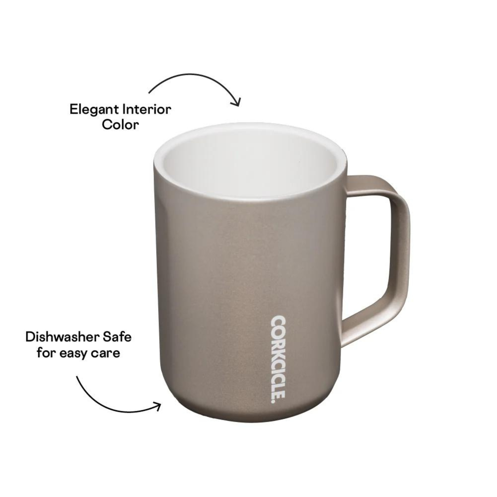 Tasse isolante Latte 16oz - Corkcicle