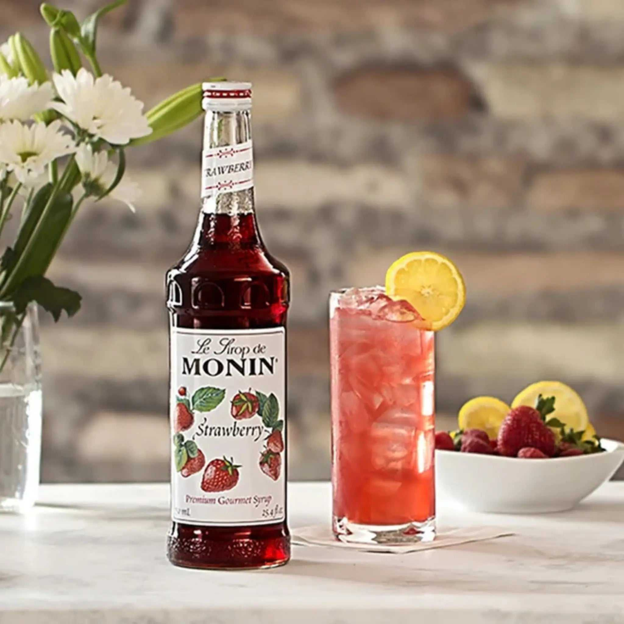 Sirop de fraise 750 ml - Monin Monin