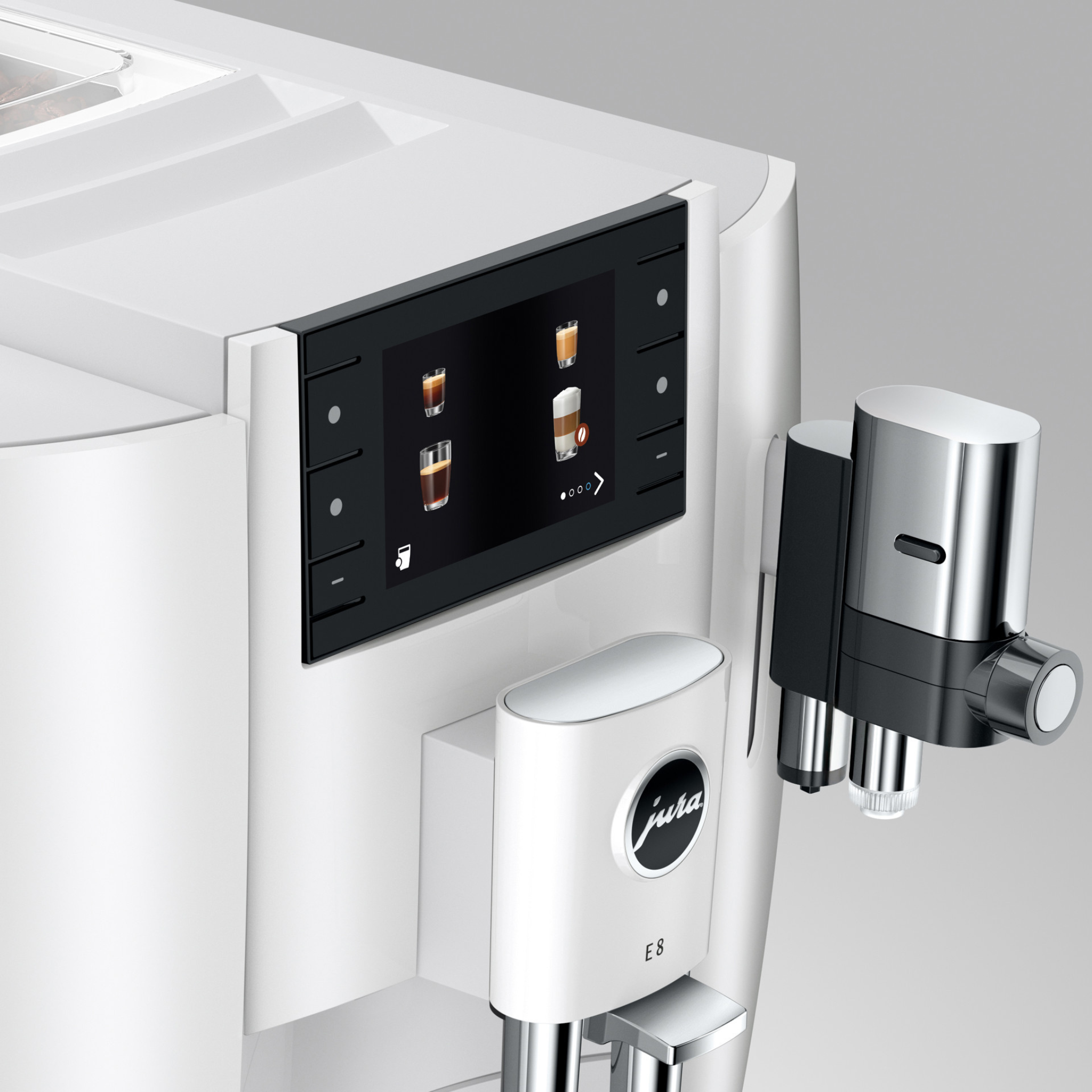 Machine à café automatique E8 Blanche - Jura