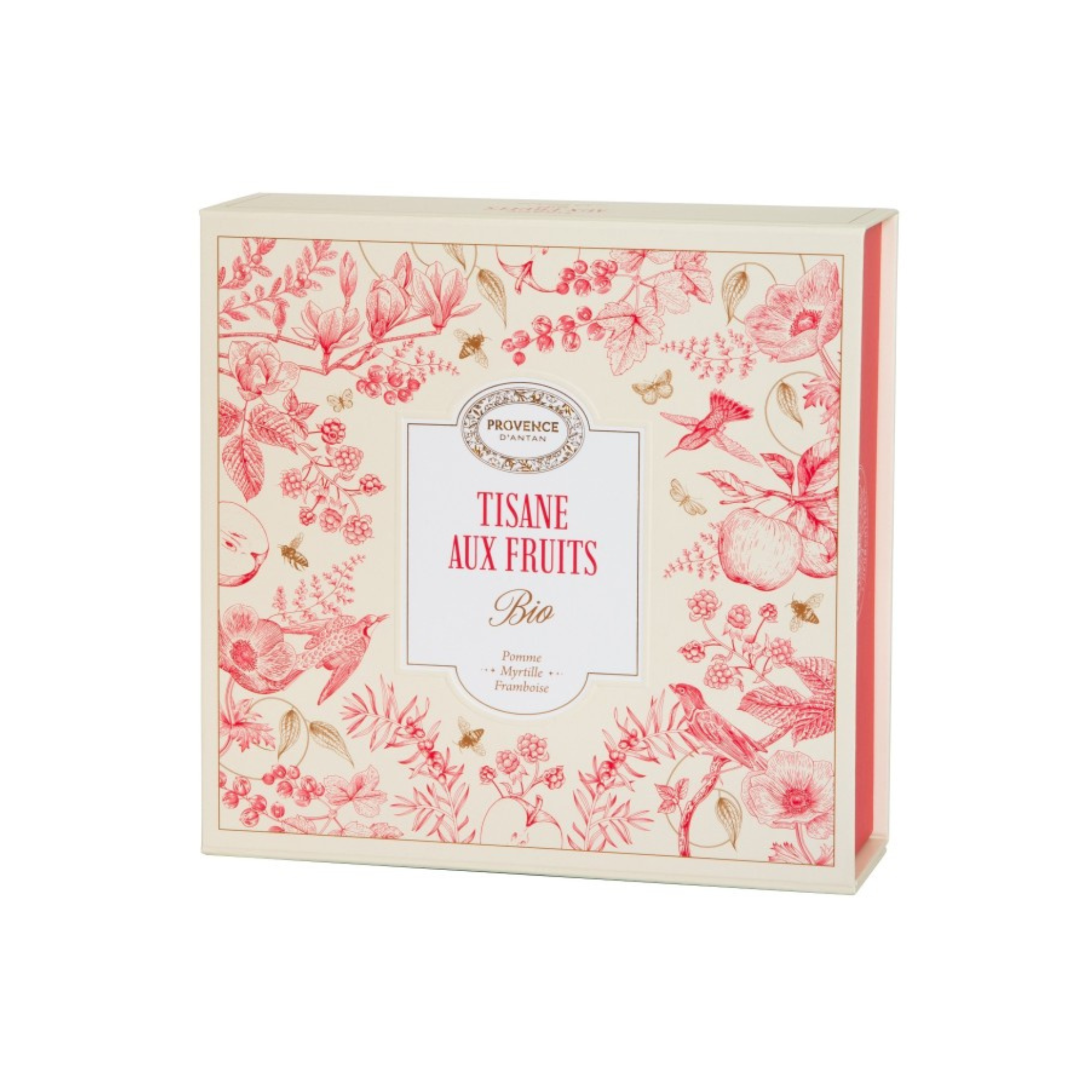 Coffret tisane bio Aux Fruits 20 sachets - Provence d'Antan
